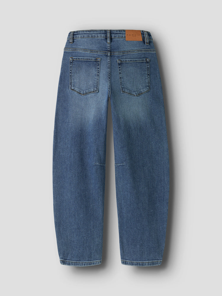 Εφηβικό παντελόνι τζιν NKFBELLA BARREL JEANS 3008-BC BF 13257978 | 13257978