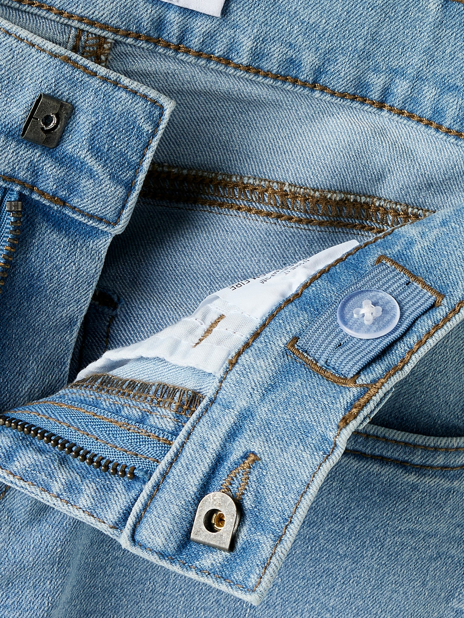 Εφηβικό παντελόνι τζιν light blue NKFROSE WIDE JEANS 1061-DT TB 13251837 | 13251837