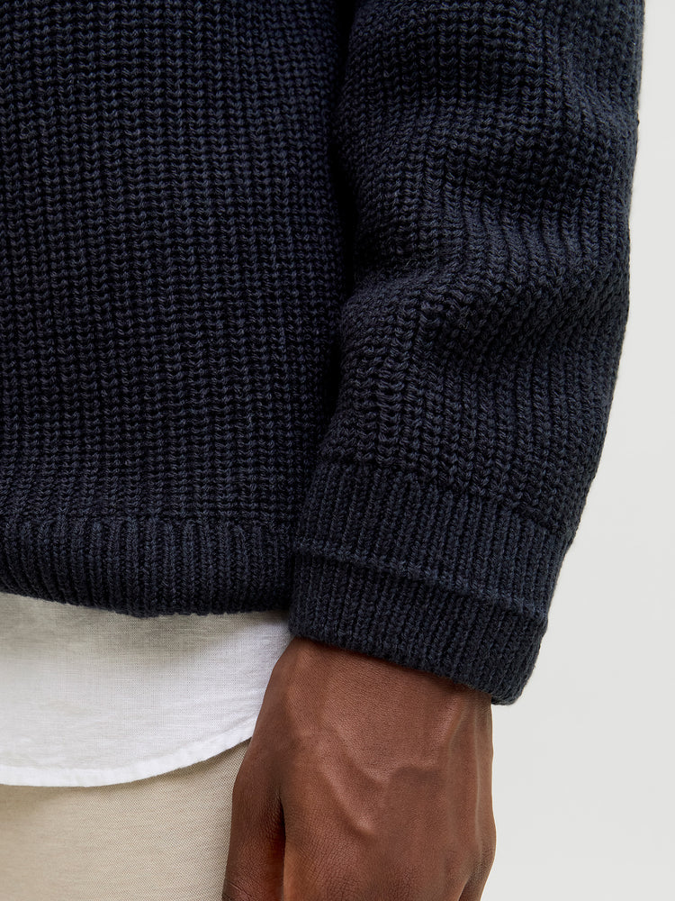 Ανδρική μπλούζα πλεκτή JJKAITO KNIT CREW NECK BF 12278922 | 12278922