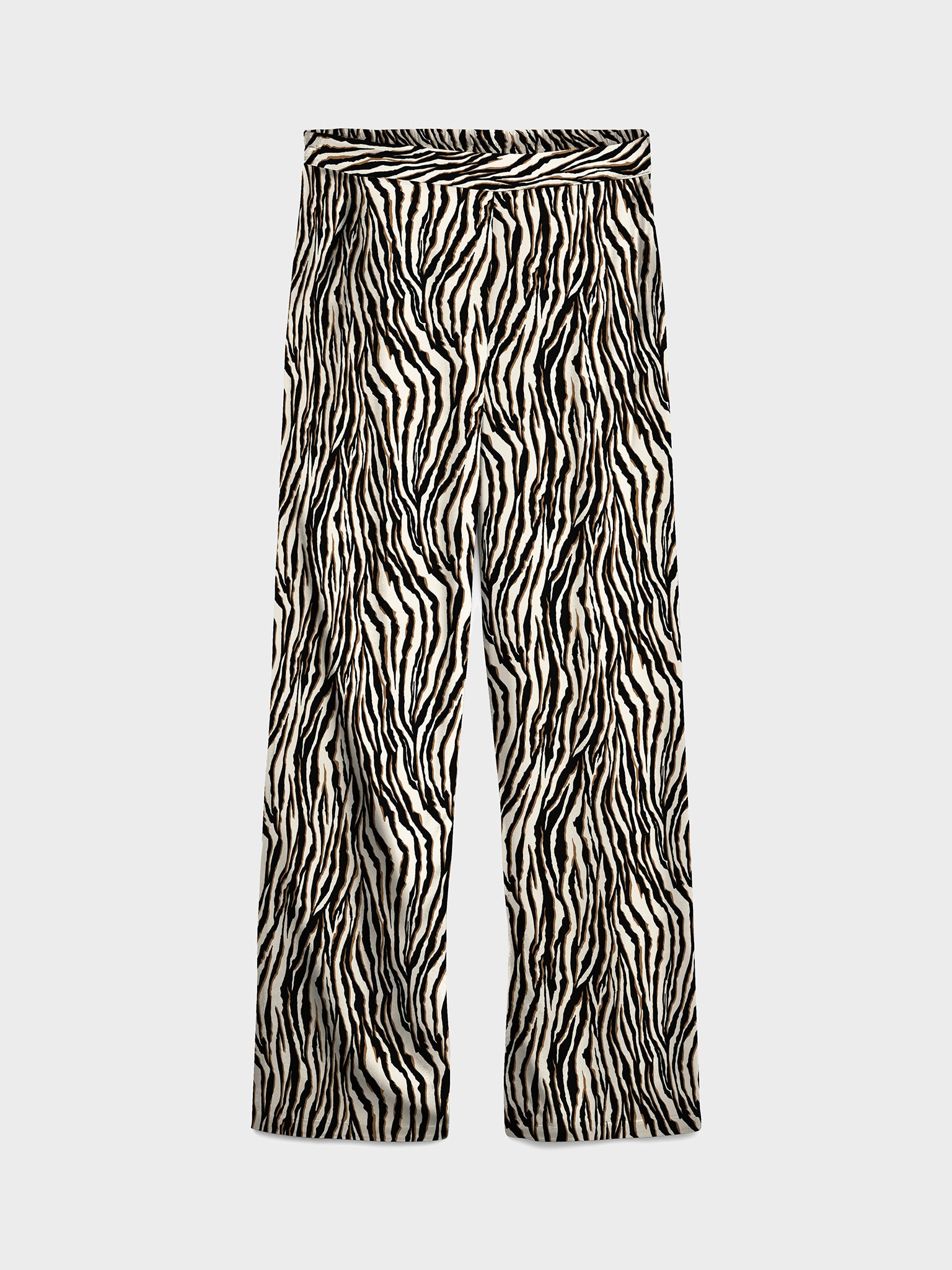 Γυναικεία παντελόνα εμπριμέ VMEASY JOY HW WIDE PANTS WVN 10297357 | 10297357
