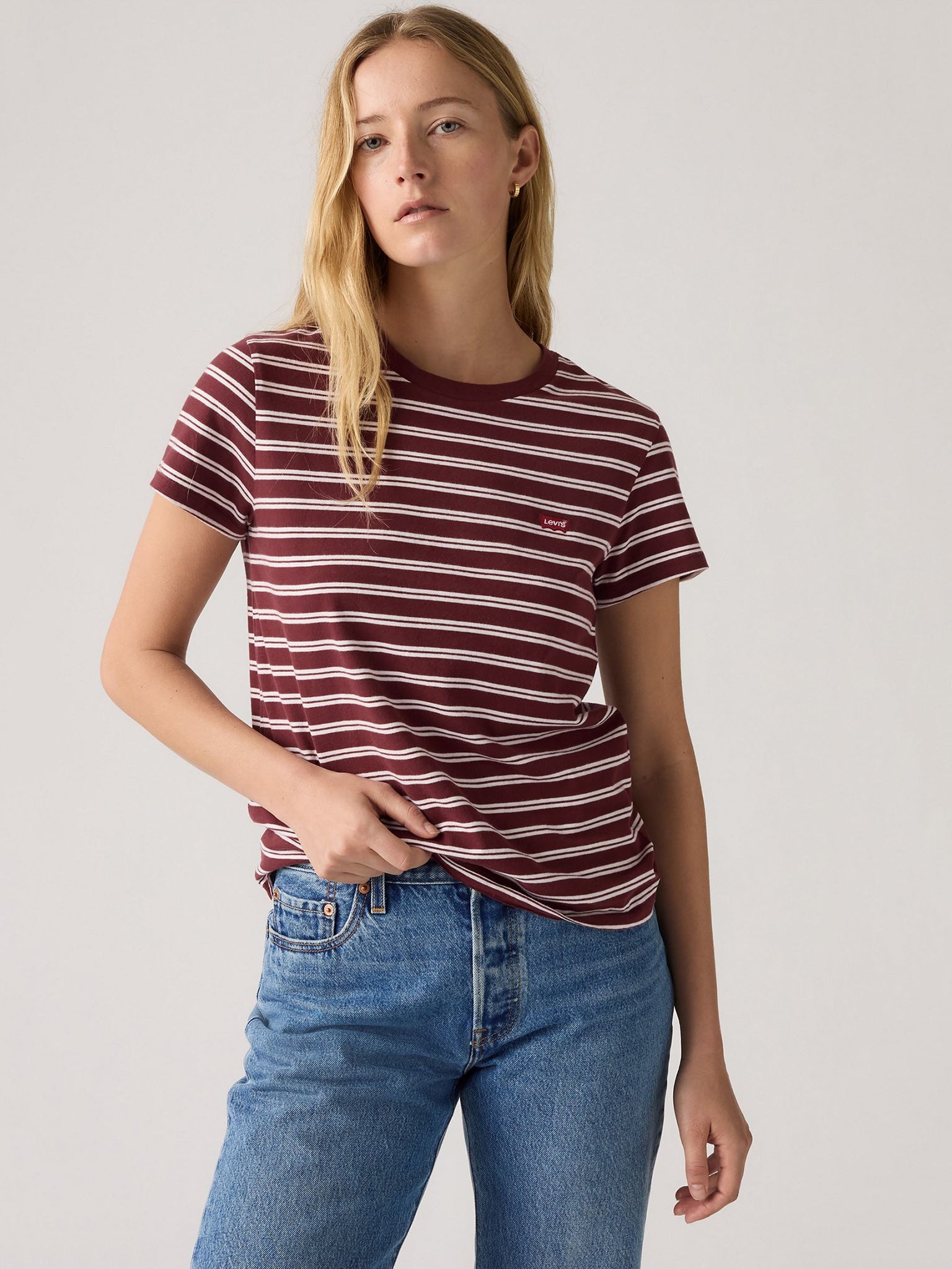 Γυναικείο t-shirt ριγέ 391850377 | 391850377