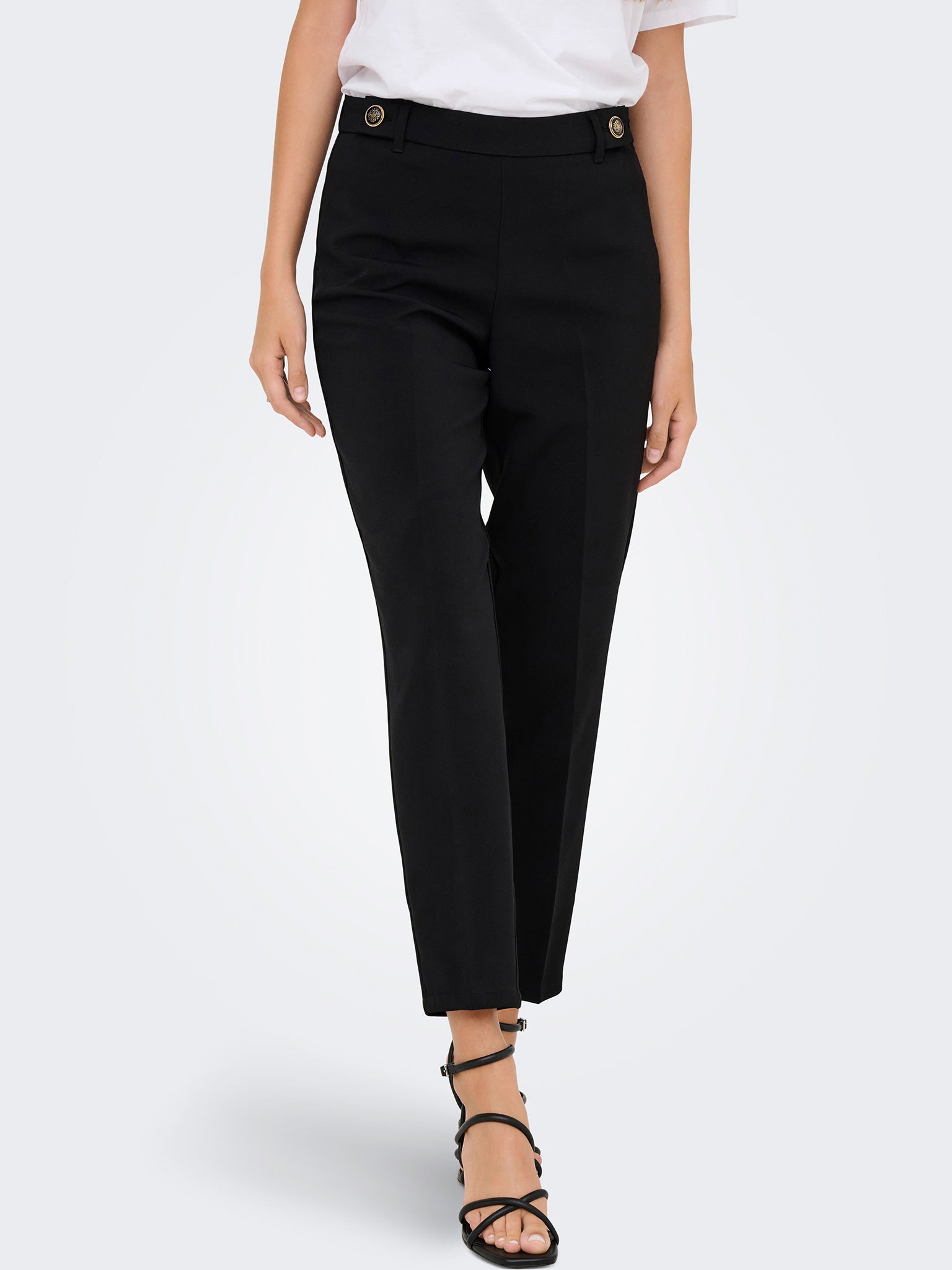 Γυναικείο παντελόνι ONLASTRID LIFE HW ANK CIGARETTE PANT TLR 15355227 | 15355227