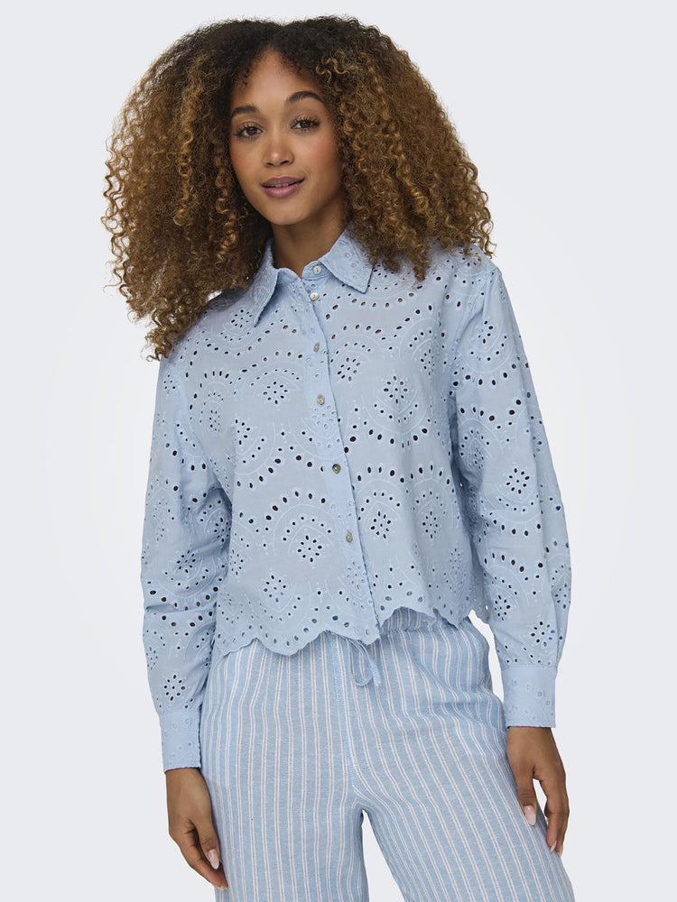 Γυναικείο πουκάμισο κιπούρ ONLVALAIS L/S SHIRT WVN NOOS 15269568 | 15269568