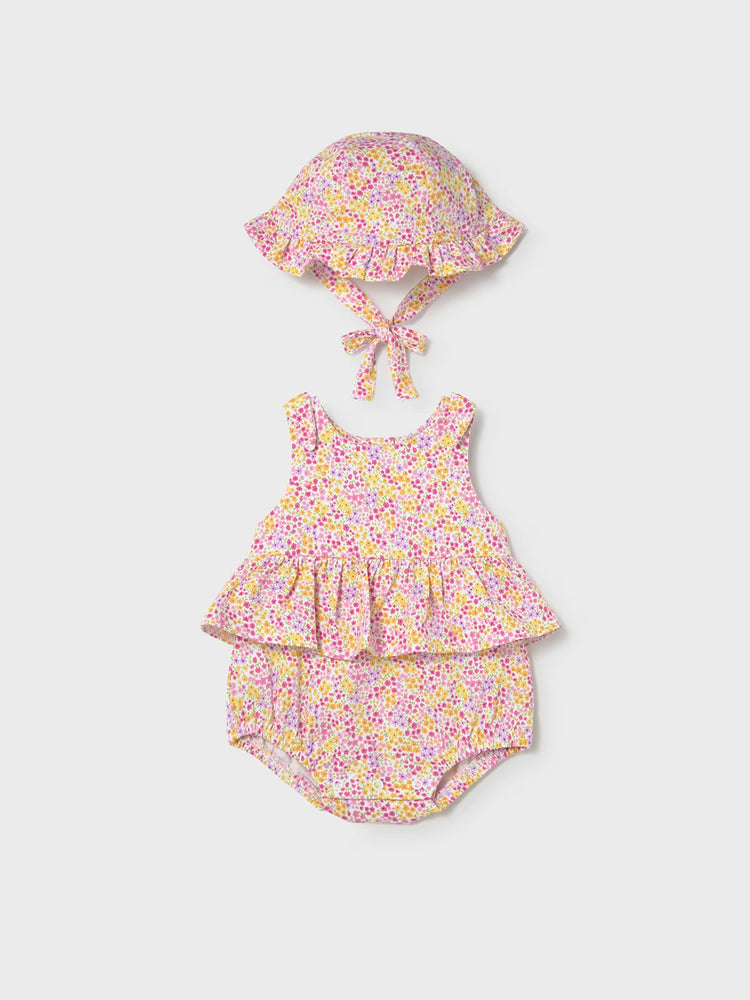 Βρεφικό φορμάκι με καπέλο | 26-01632-024