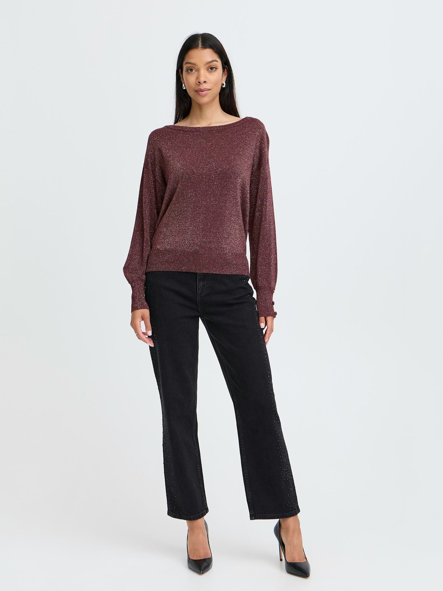 Γυναικεία μπλούζα λούρεξ 20818271 | 20818271