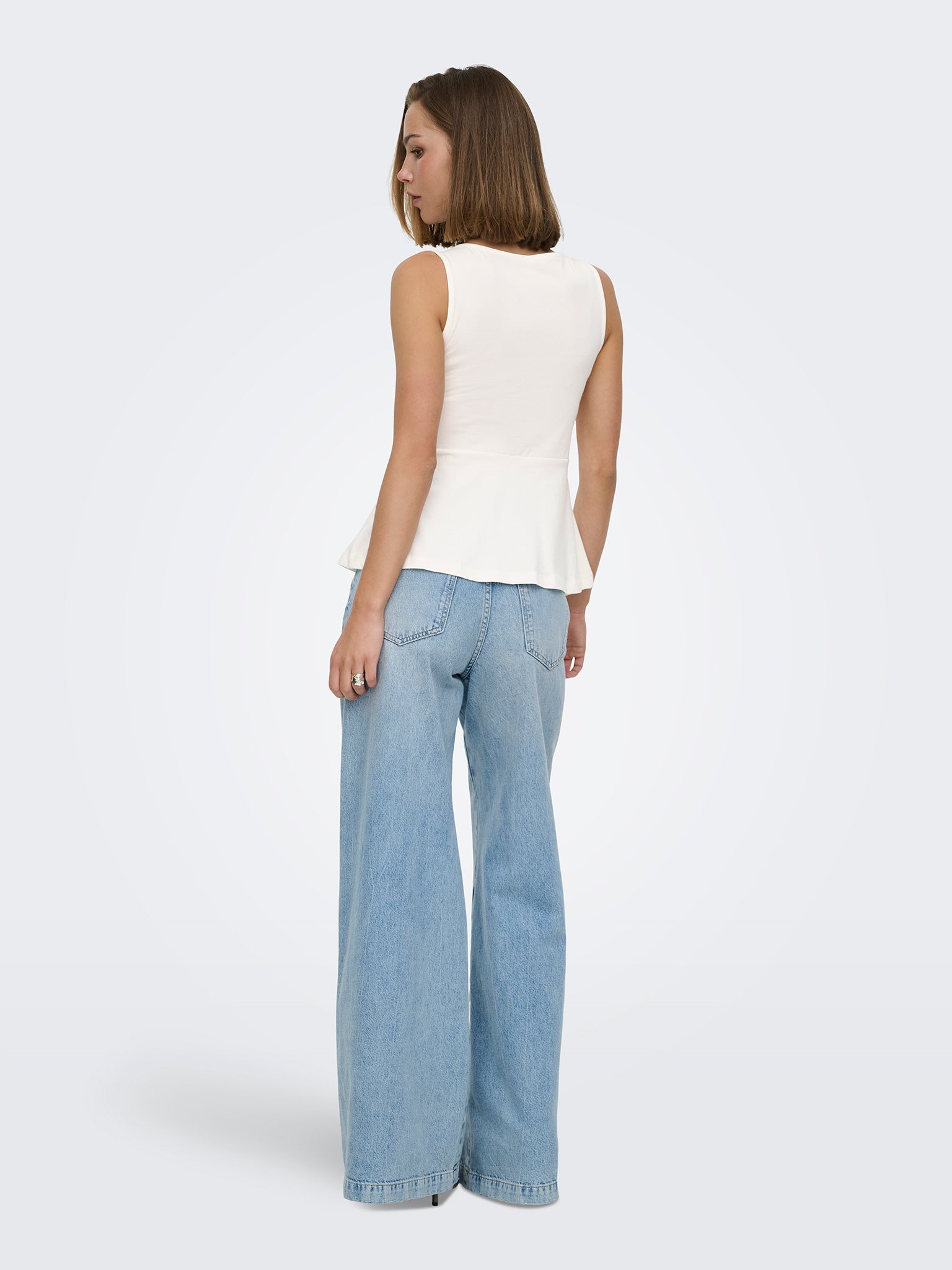 Γυναικείο top ONLKISS S/L PEPLUM TOP JRS 15371788 | 15371788