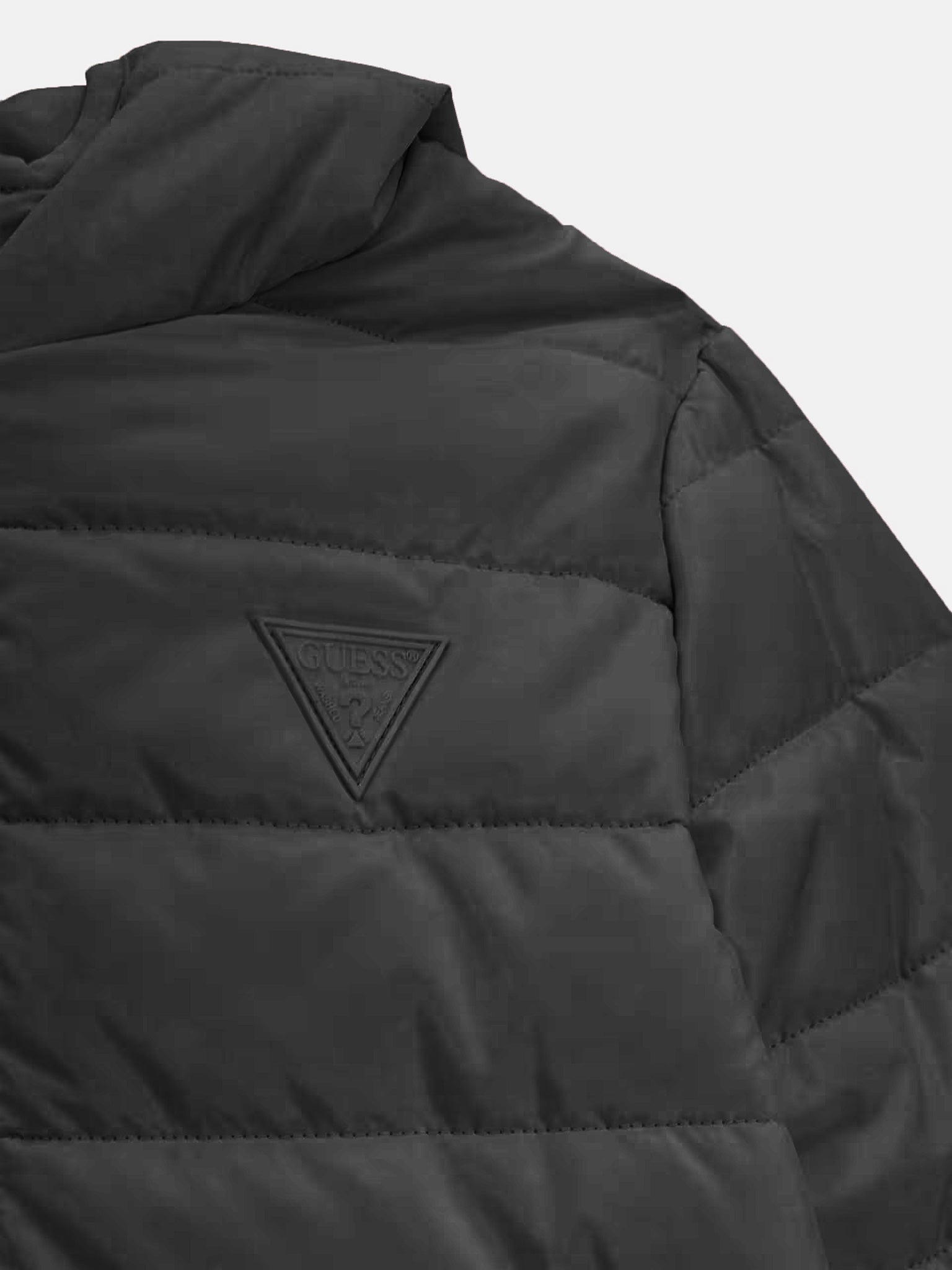 Εφηβικό μπουφάν καπιτονέ hooded Ls padded puffer H4BJ10WCFM0JBLK | H4BJ10WCFM0JBLK