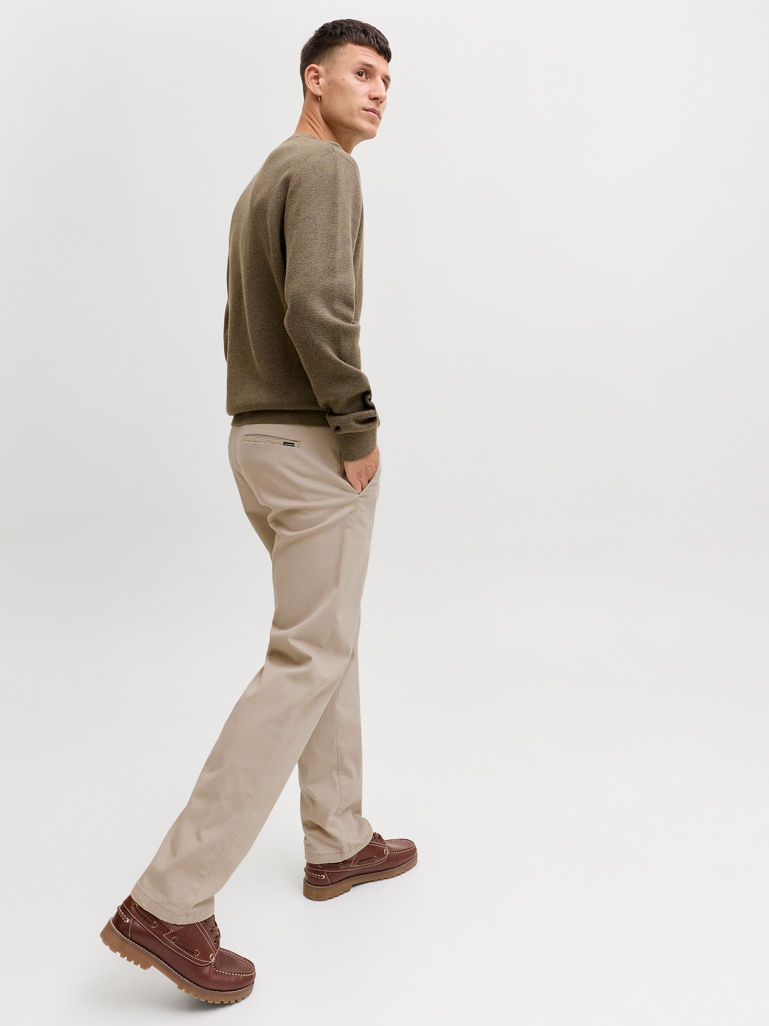 Ανδρικό παντελόνι chinos JPSTKANE DYLAN CHINO 12288462 | 12288462