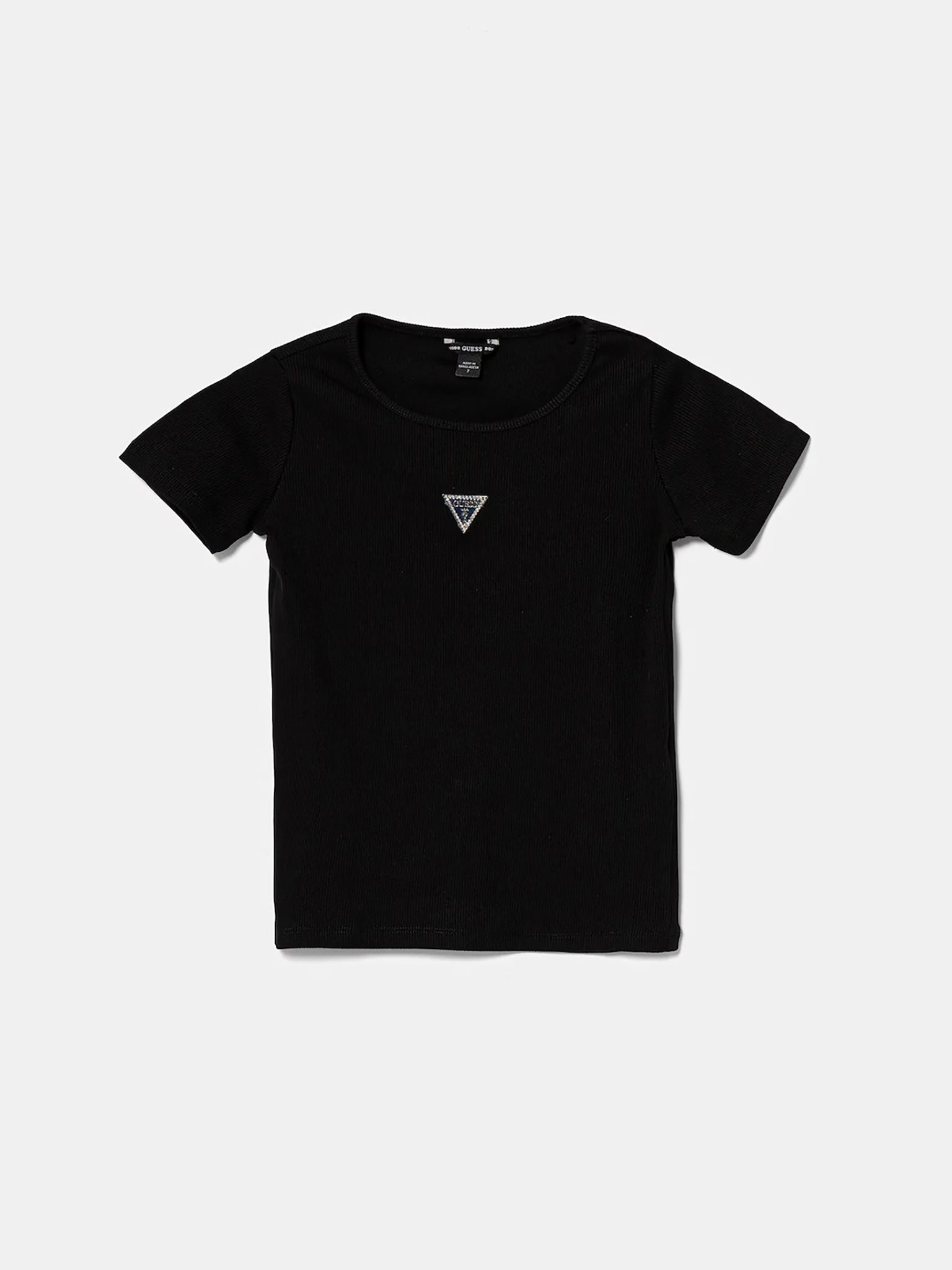 Εφηβική μπλούζα ριπ knit top minime J5YP03KB1O1JBLK | J5YP03KB1O1JBLK