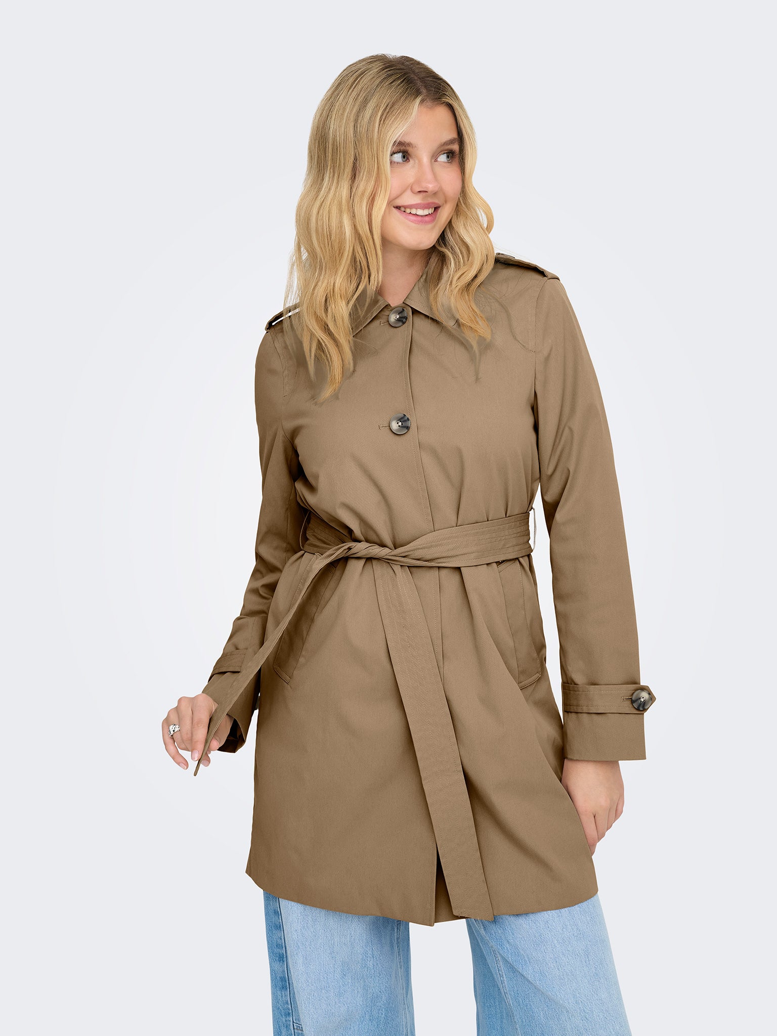 Γυναικεία καπαρντίνα tannin ONLDISA LIFE SB TRENCHCOAT 15369028 | 15369028