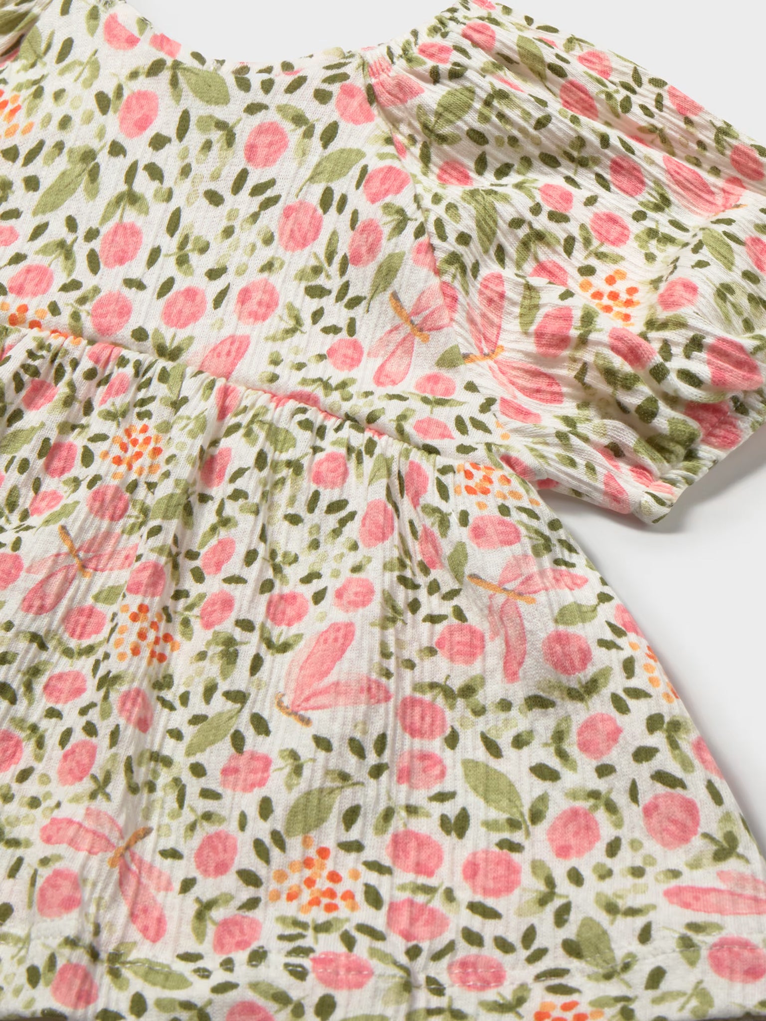 Βρεφική μπλούζα φλοράλ | 26-01105-036