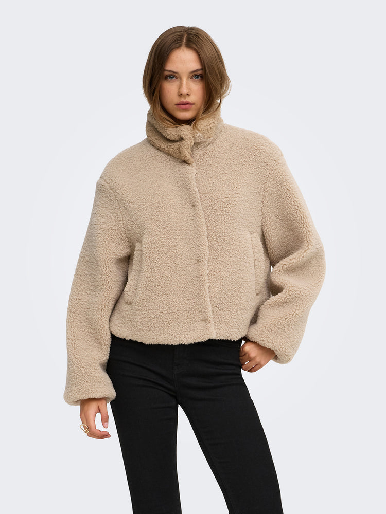 Γυναικείο τζάκετ sheep ONLTORA TEDDY JACKET BF OTW | 15382198