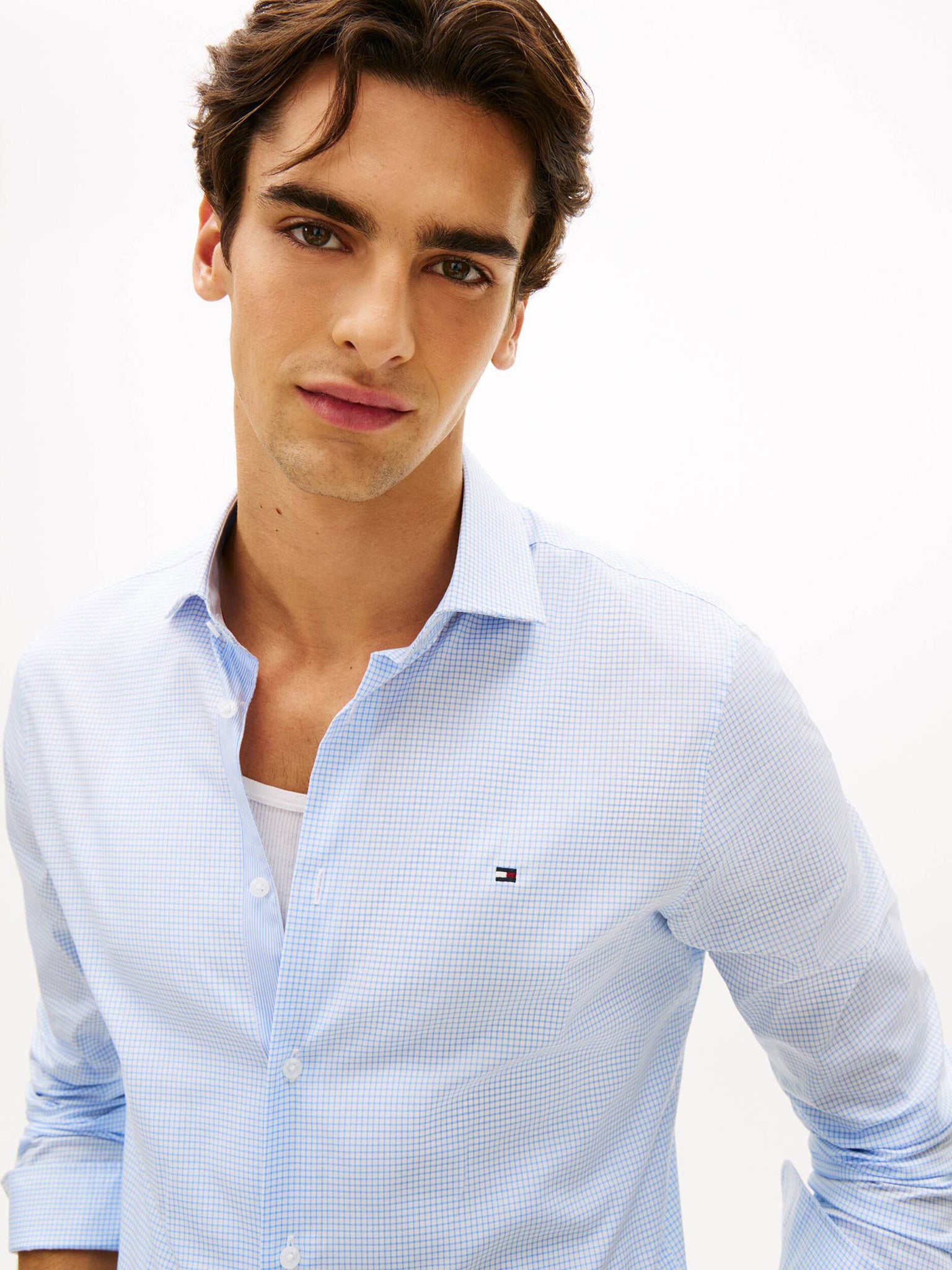 Ανδρικό πουκάμισο καρό | MW0MW42931CBR