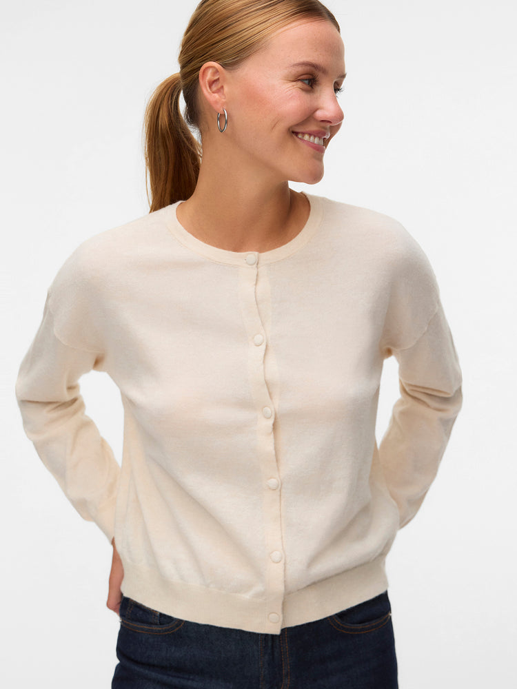 Γυναικεία ζακέτα πλεκτή VMMARINA LS O-NECK CARDIGAN 10331831 | 10331831