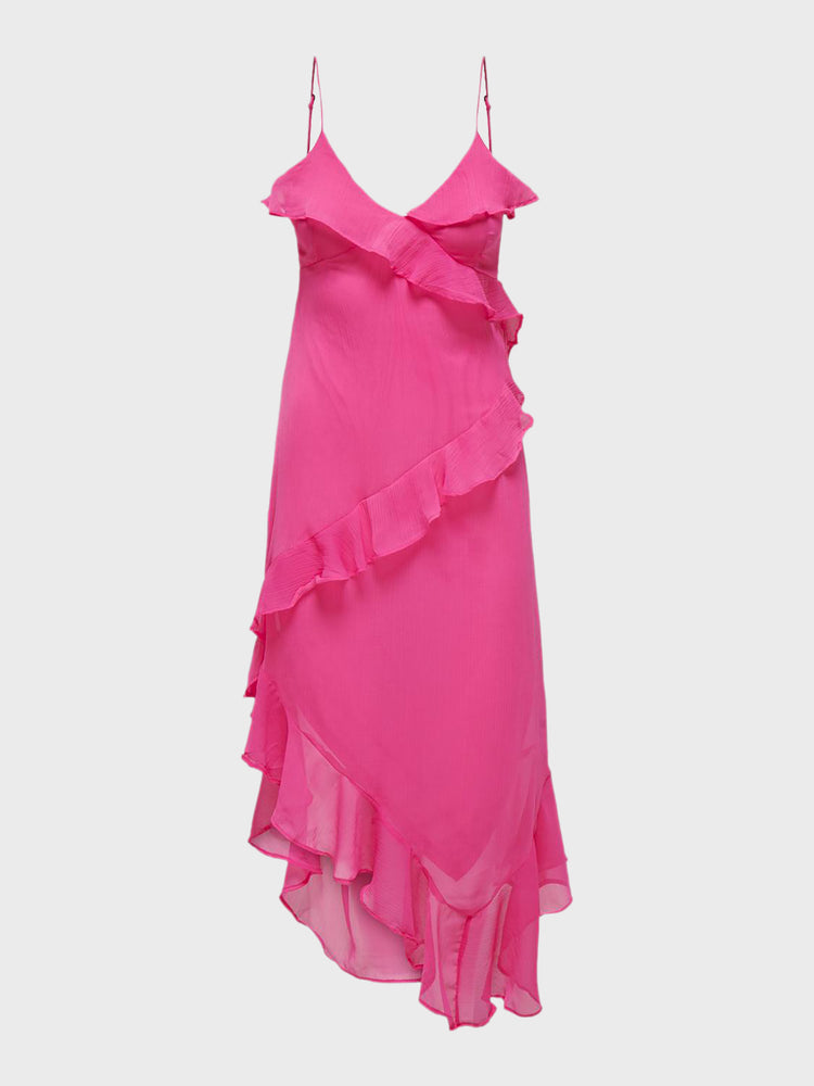 Γυναικείο φόρεμα ONLASTA LIFE STRAP FRILL ANKEL DRESS PTM 15322913 | 15322913