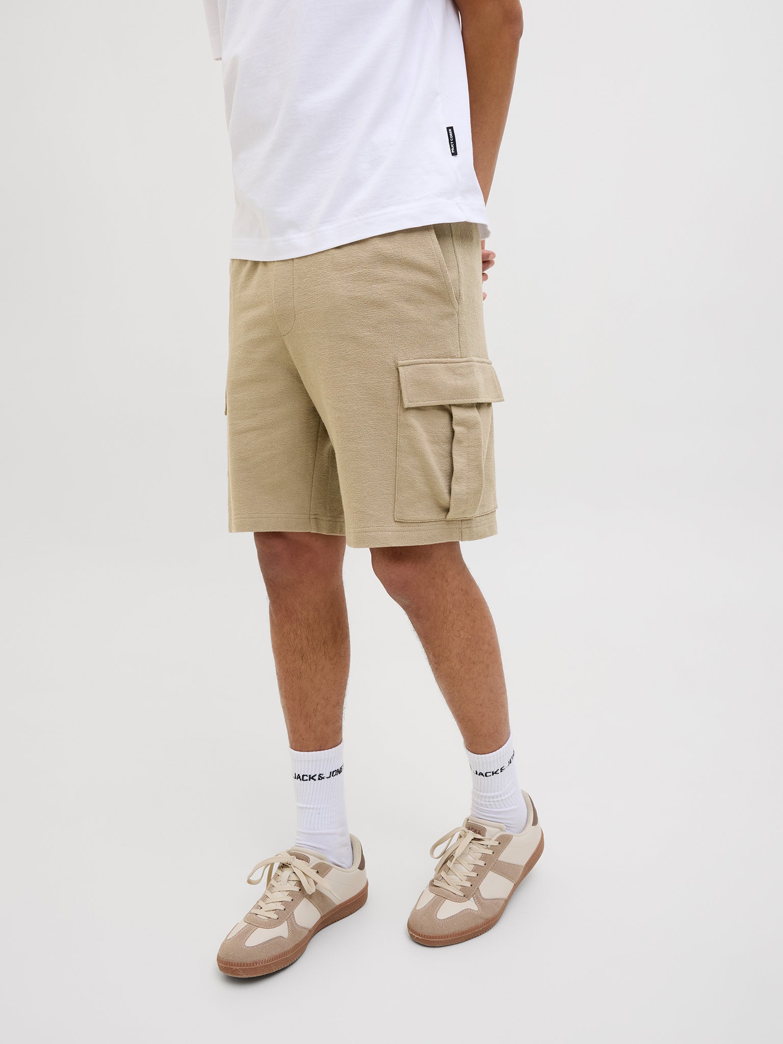 Ανδρική βερμούδα JPSTGORDON LOUI SWEAT SHORTS MID 12268777 | 12268777
