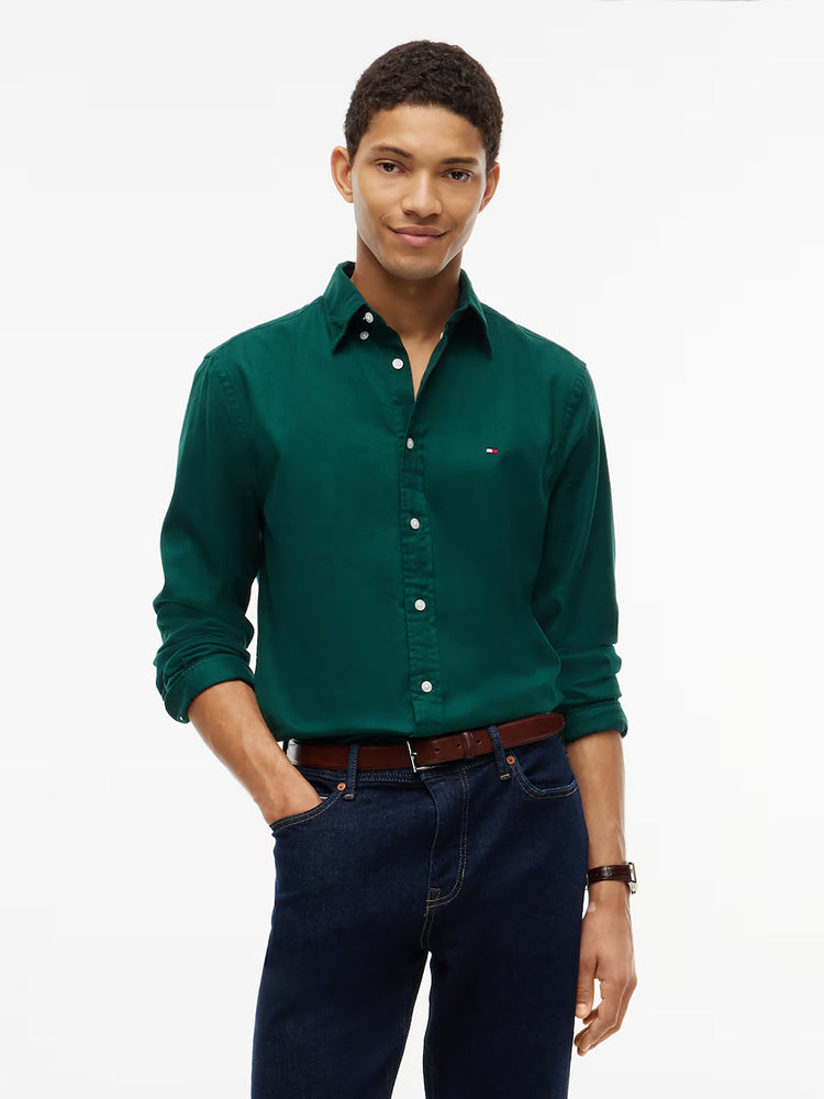 Ανδρικό πουκάμισο FLEX FLANNEL SOLID RF SHIRT MW0MW40469L6K | MW0MW40469L6K