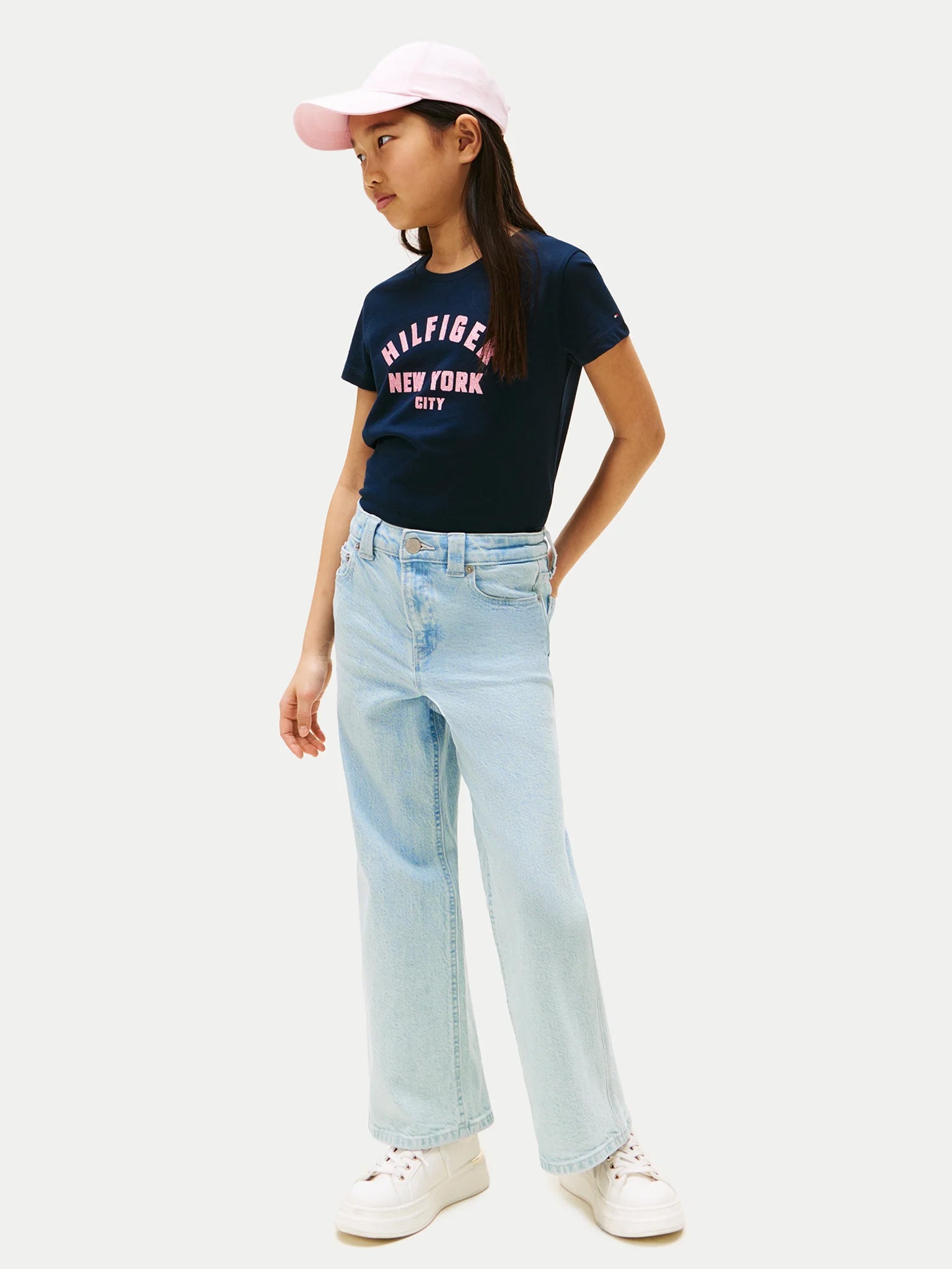 Παιδική μπλούζα μακό HILFIGER GRAPHIC T-SHIRT KG0KG08813C1G | KG0KG08813C1G
