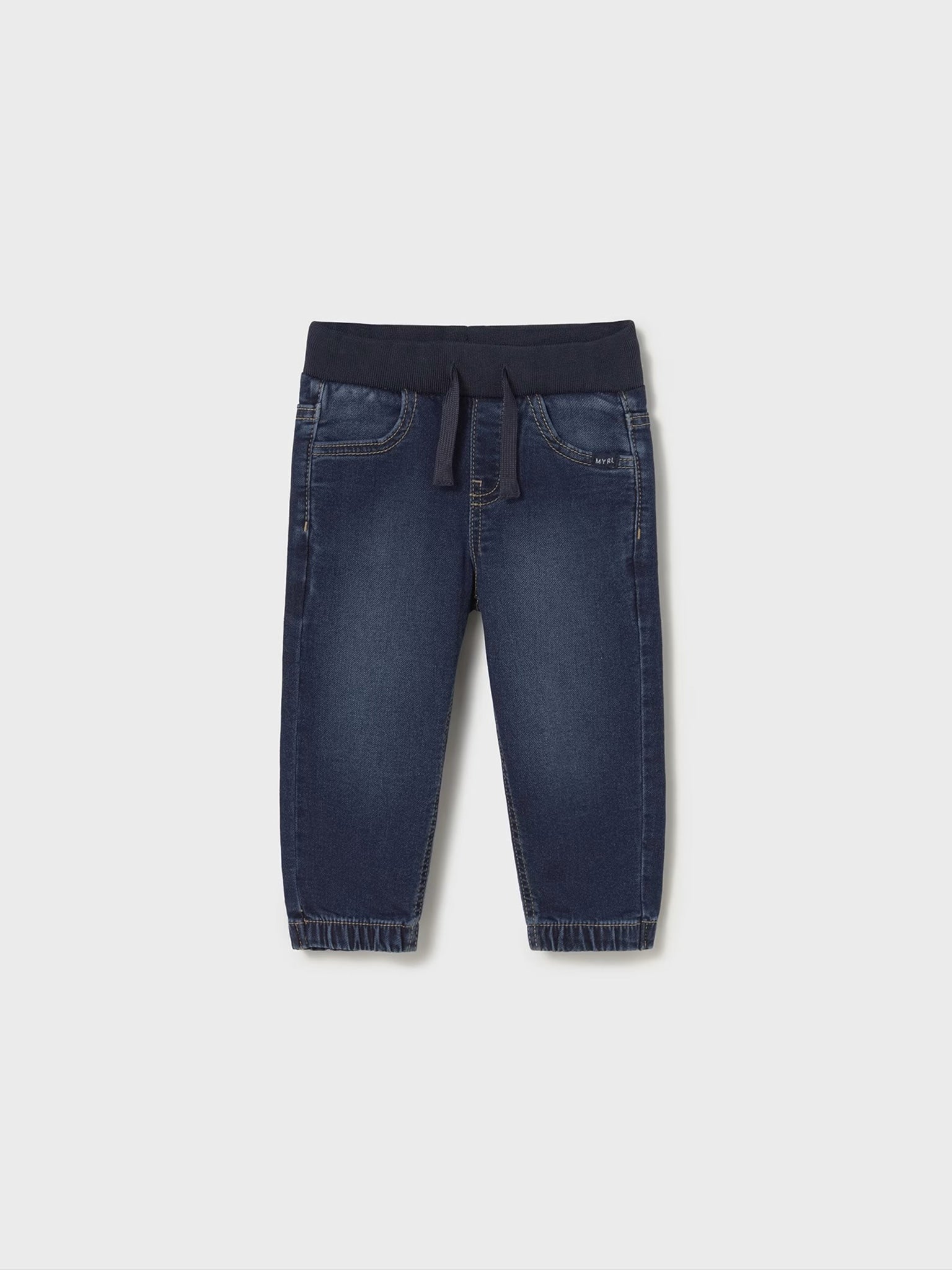 Βρεφικό παντελόνι jogger dark blue | 15-02508-096