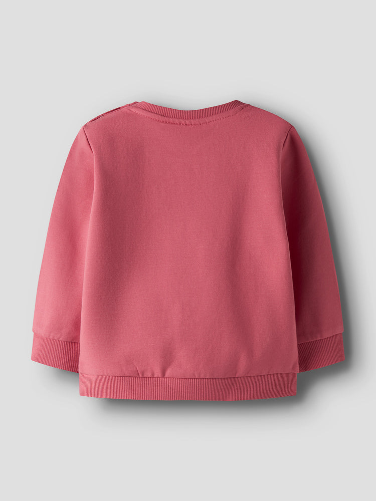 Βρεφική μπλούζα φούτερ raspberry NBFVRILLIE LS SWEAT BOX 13226050 | 13226050
