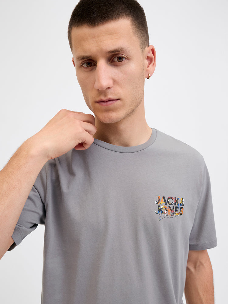Ανδρικό t-shirt JJGEPLAS TEE SS CREW NECK LN 12278523 | 12278523