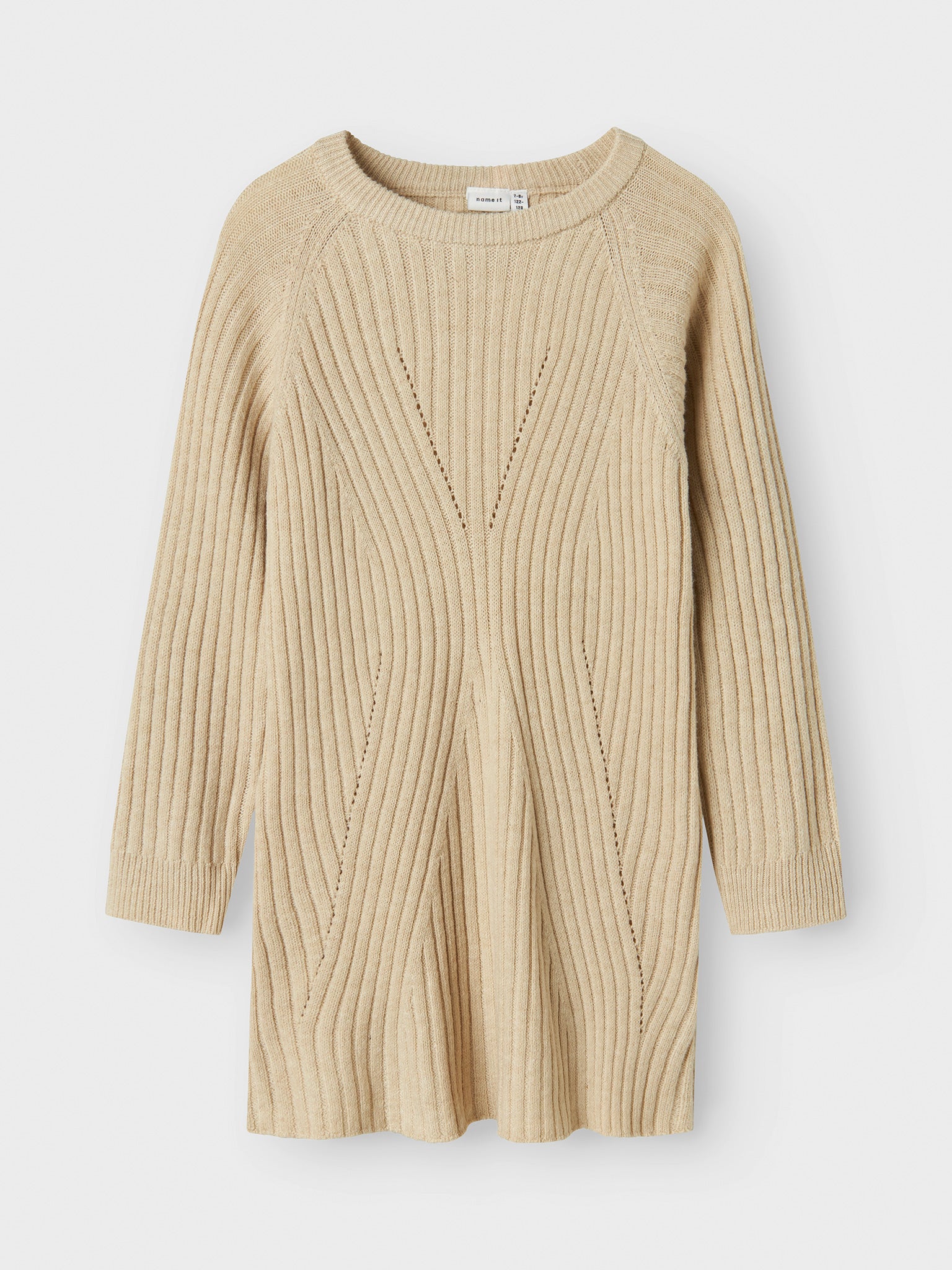 Εφηβικό φόρεμα πλεκτό doeskin NKFRIKINE LS KNIT DRESS 13244626 | 13244626