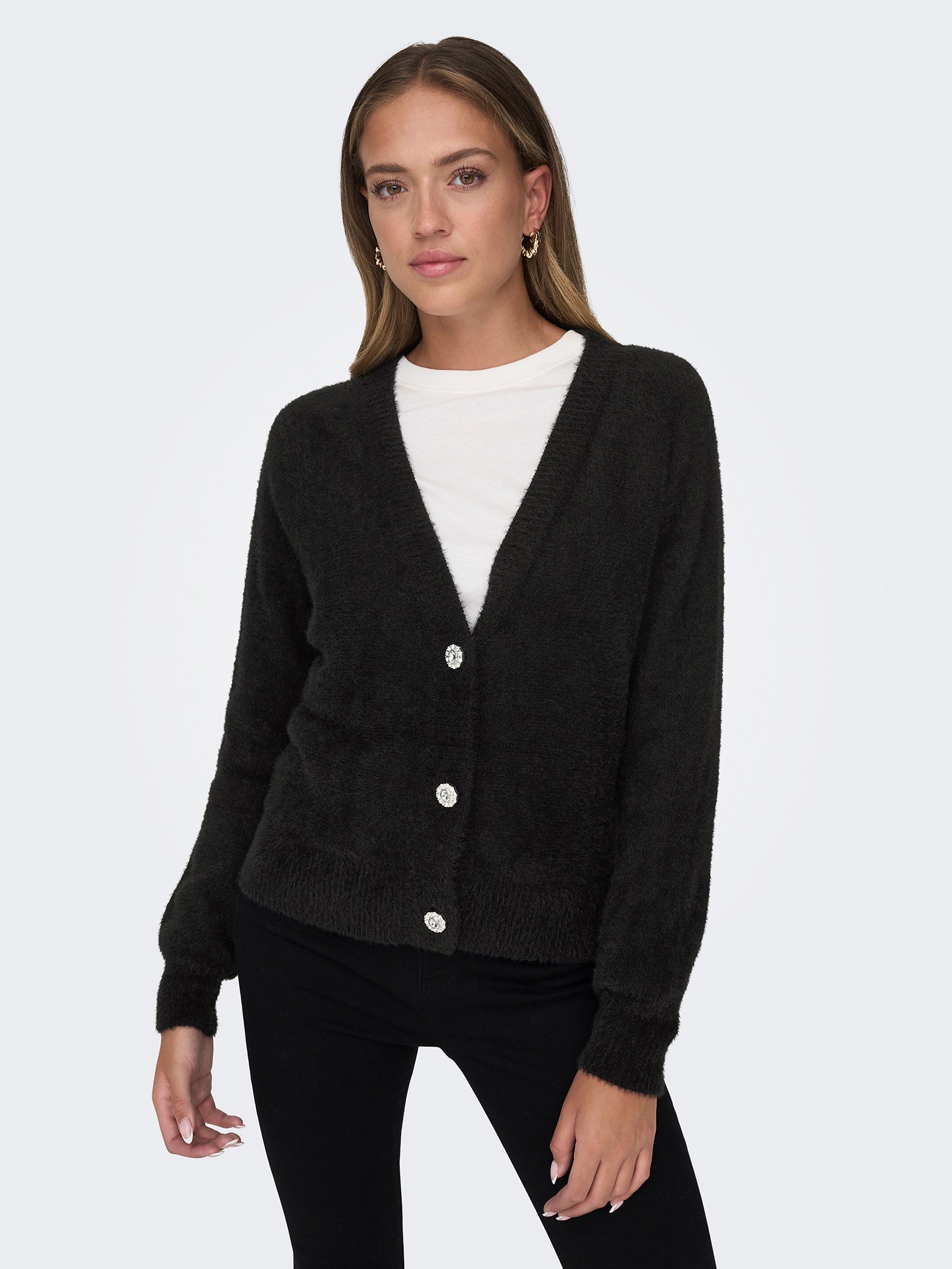 Γυναικεία ζακέτα πλεκτή ONLELLA PIUMO LS CARDIGAN KNT 15259564 | 15259564