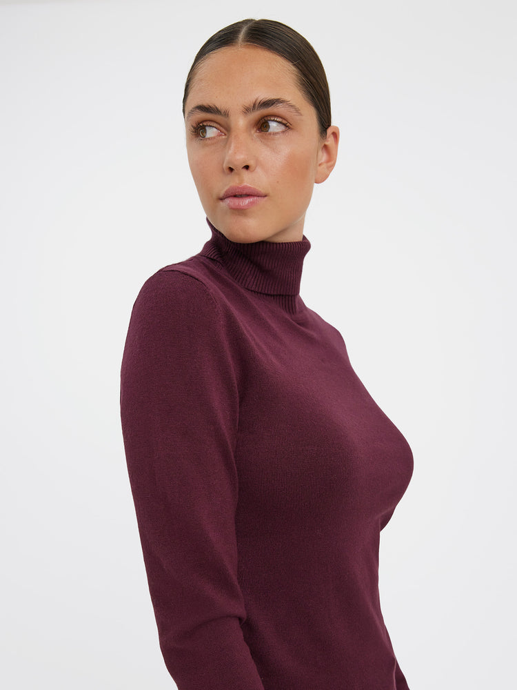 Γυναικεία μπλούζα ζιβάγκο VMGLORY LS ROLLNECK BLOUSE GA NOOS 10231630 | 10231630