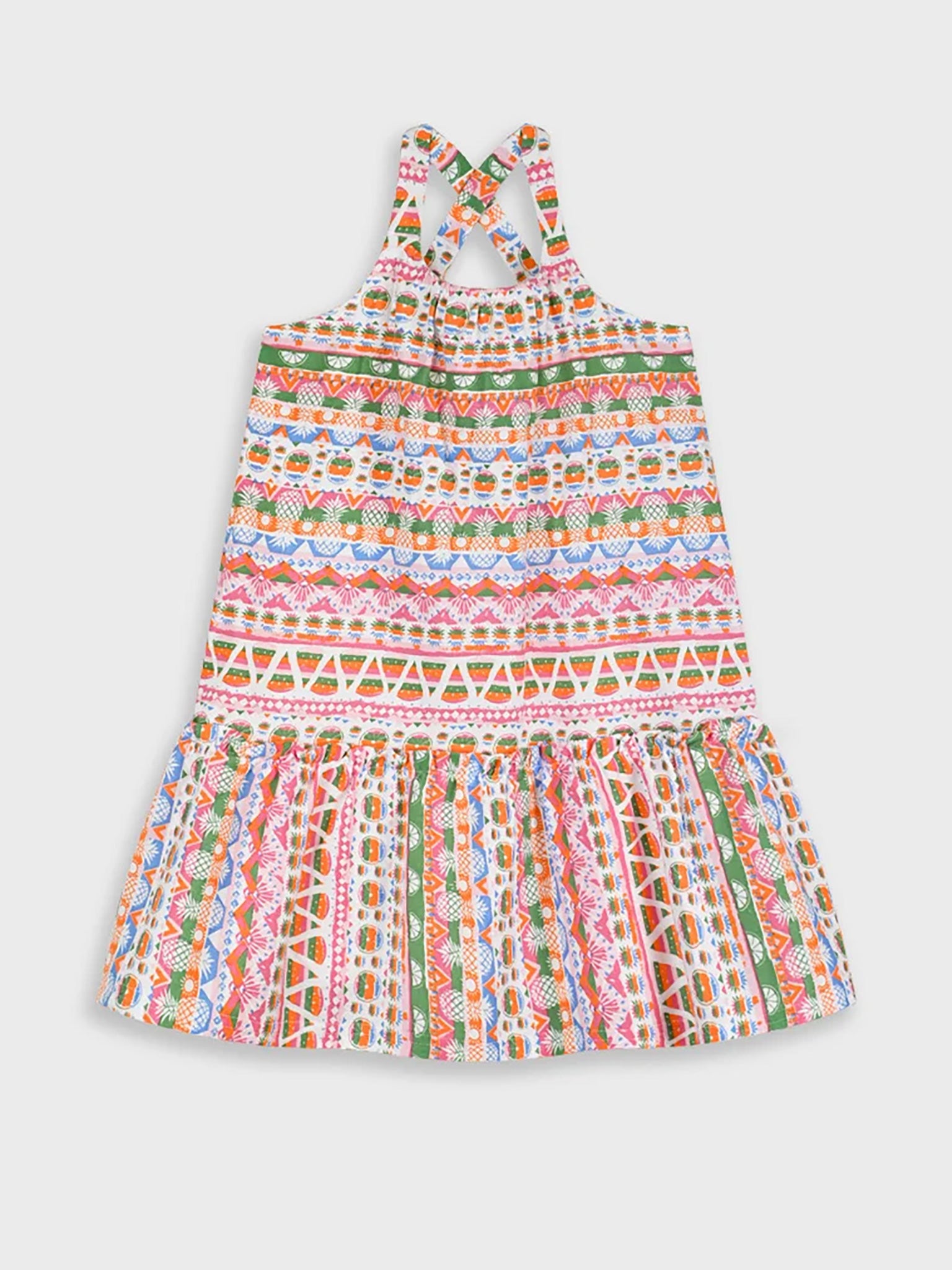 Παιδικό φόρεμα εμπριμέ | 35-226322-8