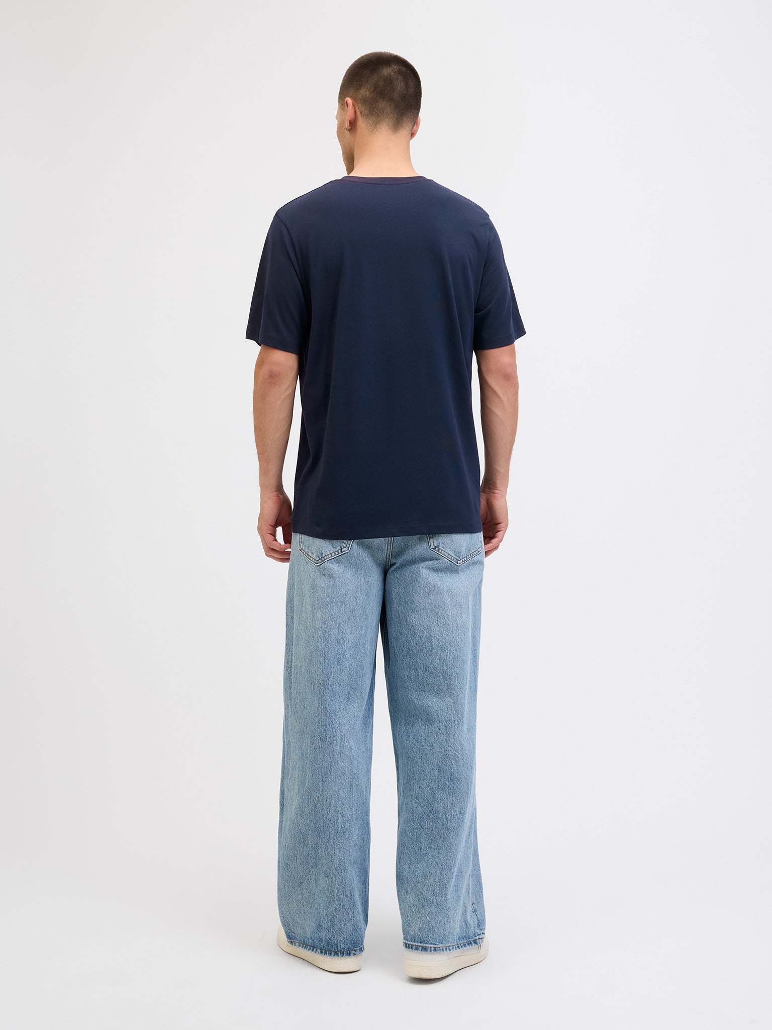 Ανδρικό t-shirt JJGEPLAS TEE SS CREW NECK LN 12278523 | 12278523
