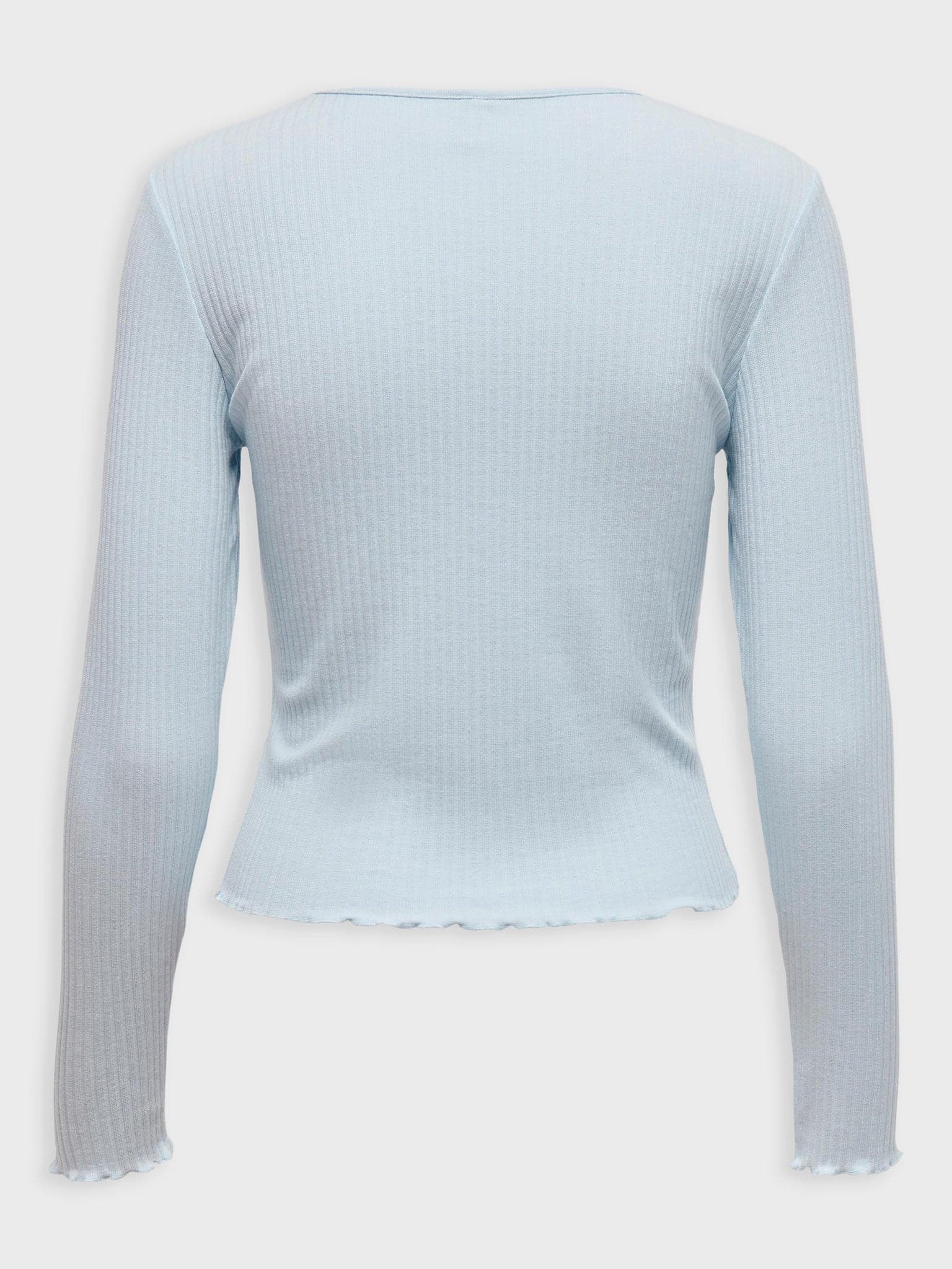 Γυναικεία μπλούζα ONLNELLA L/S O-NECK RIB TOP NOOS 15243749 | 15243749