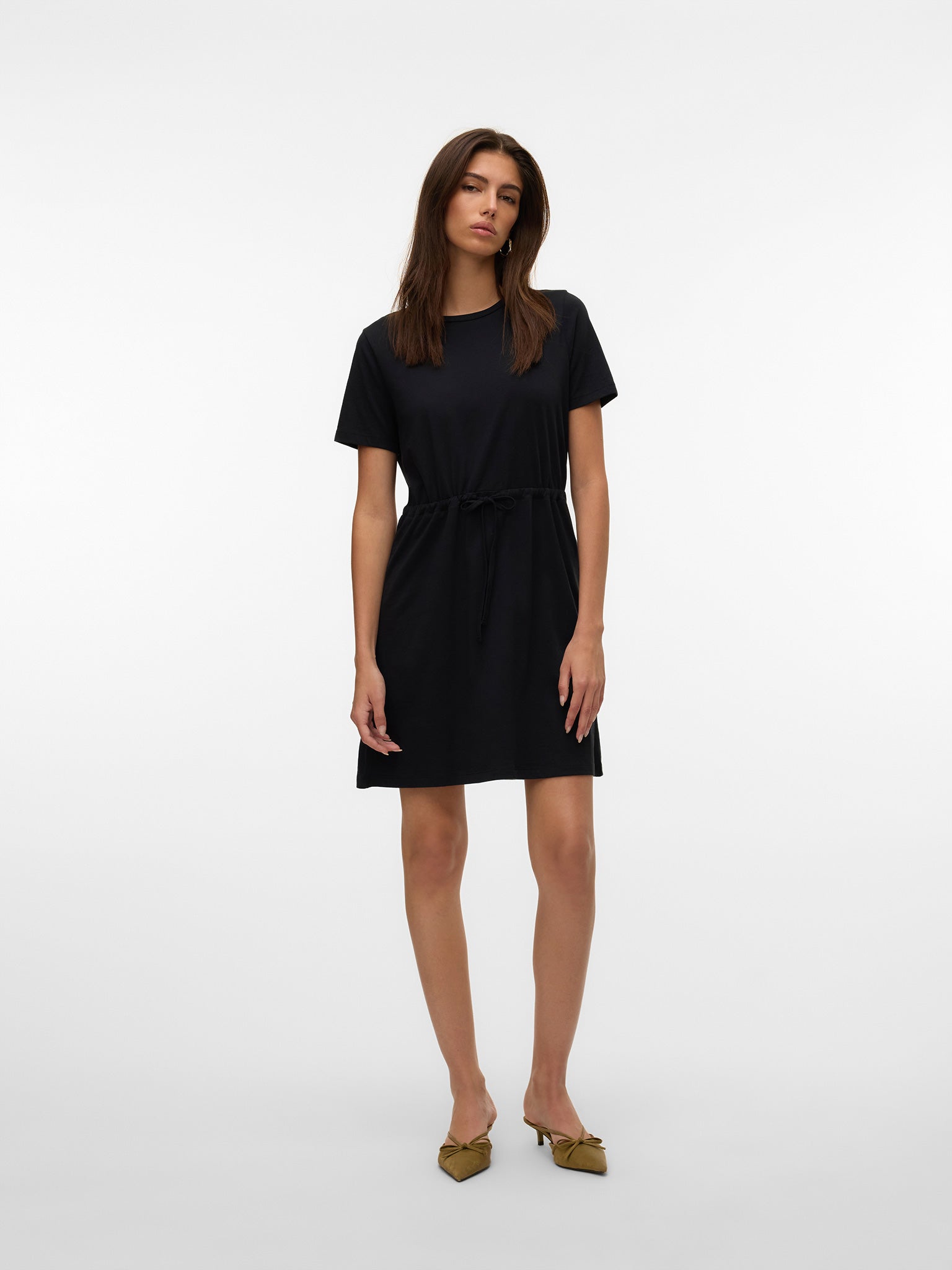 Γυναικείο φόρεμα VMLUNA SS SHORT STRING DRESS JRS NOOS 10325626 | 10325626