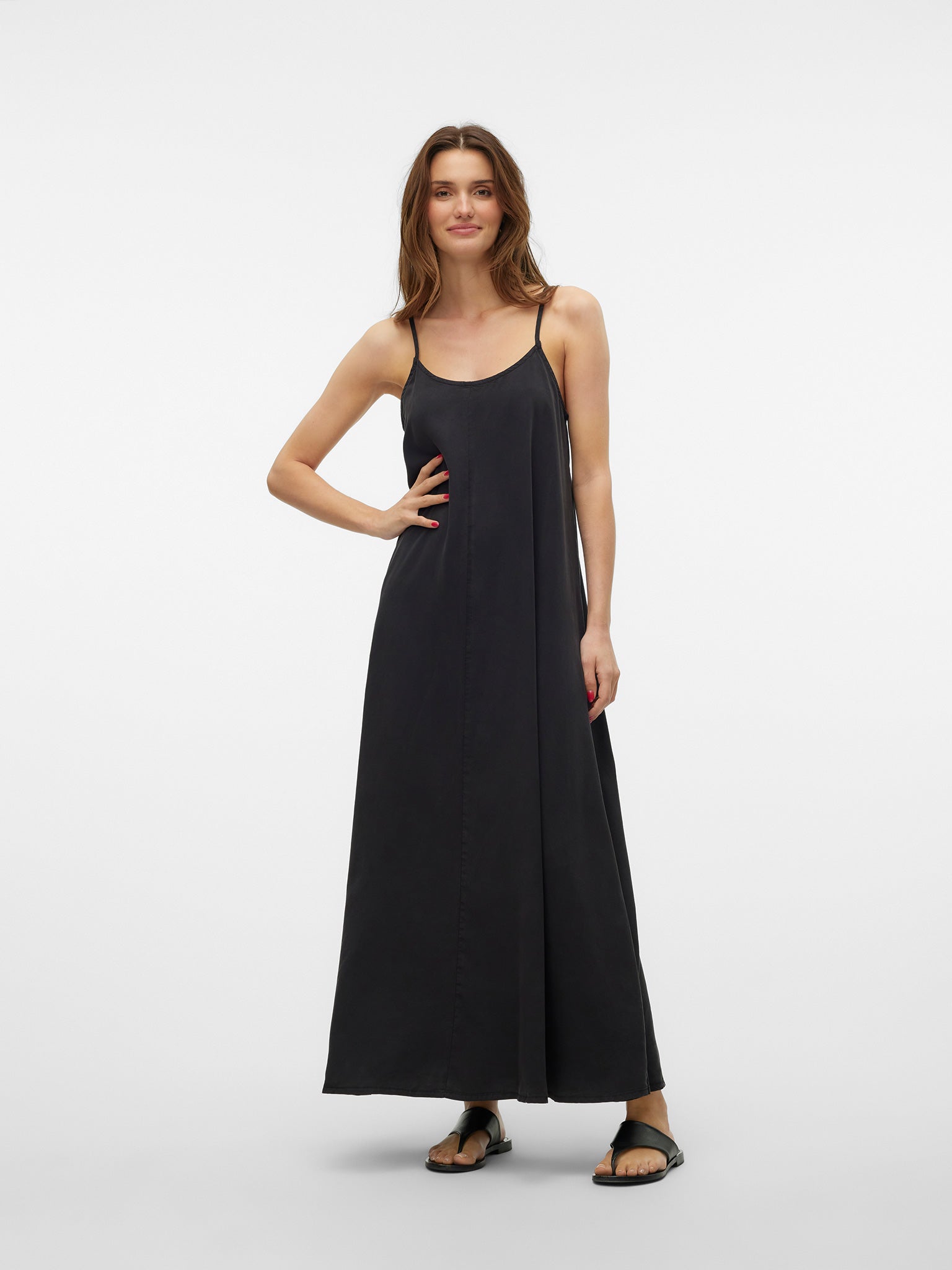 Γυναικείο φόρεμα VMHARPER SL STRAP MAXI TENCEL DRESS 10283677 | 10283677