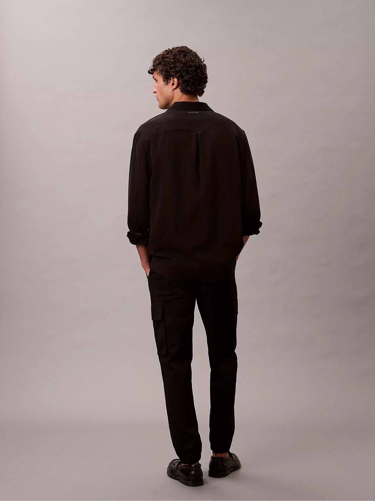 Ανδρικό παντελόνι cargo SKINNY ELASTIC TWILL CARGO PANT LV04RD608GUB1 | LV04RD608GUB1