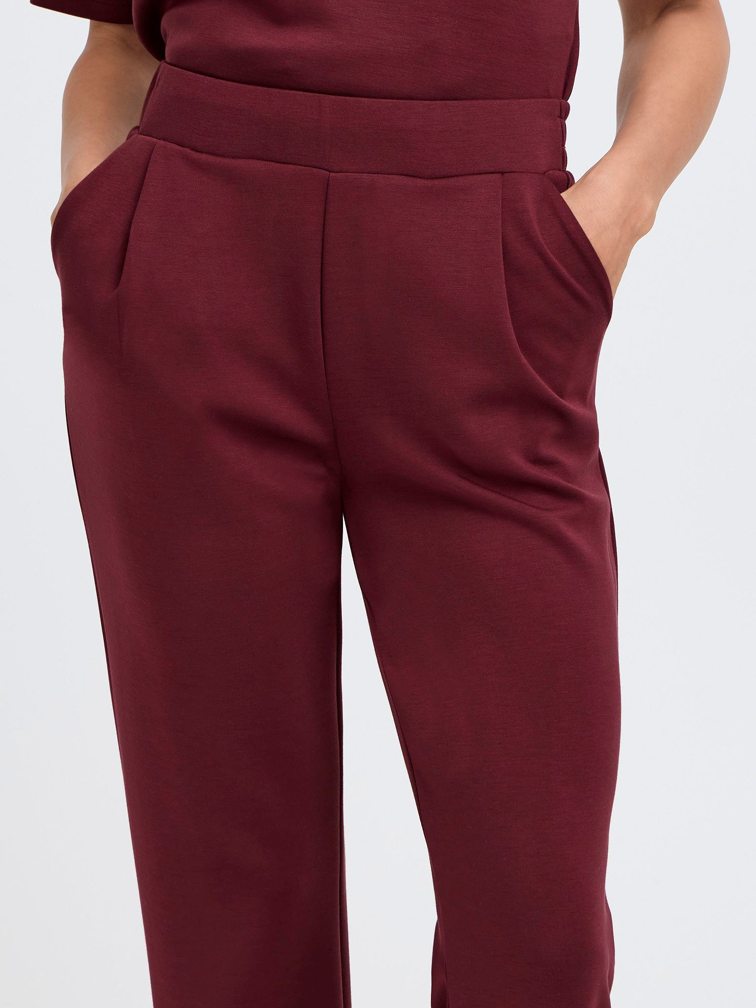 Γυναικείο παντελόνι αστραγάλου  BYPUSTI PLEAT PANTS 20818058 | 20818058