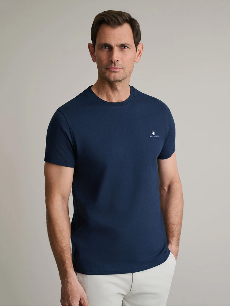 Ανδρικό t-shirt dark blue 24MO.001/P.3 | 24MO.001/P.3
