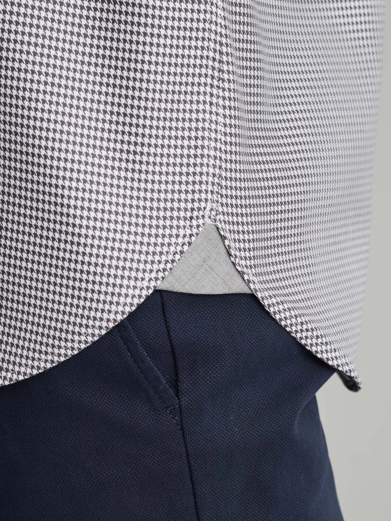 Ανδρικό πουκάμισο raven/white 24NG.CA262/1B | 24NG.CA262/1B