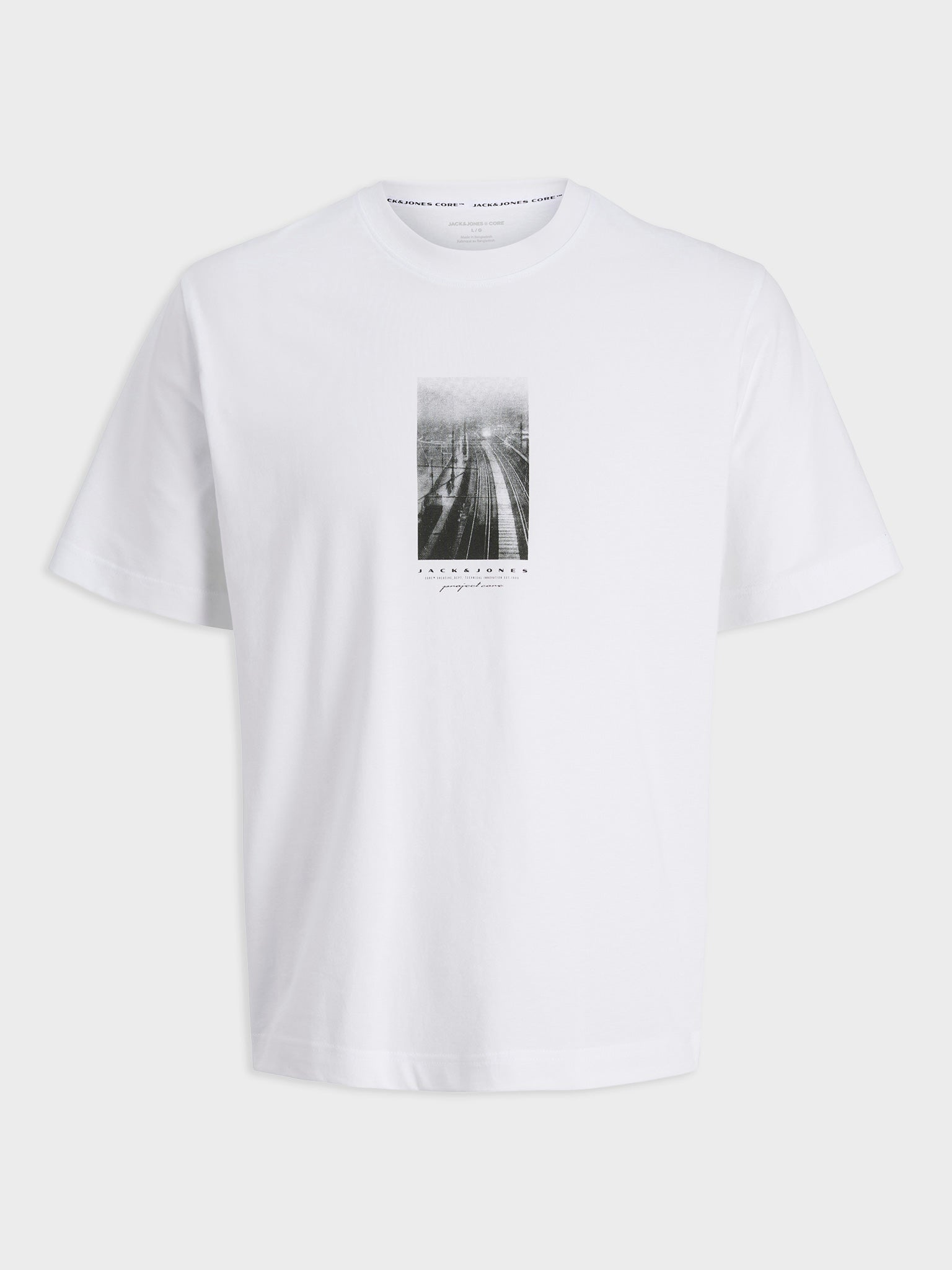 Ανδρικό t-shirt JCOFUSION PHOTO PRINT TEE SS CREW NECK 12289870 | 12289870