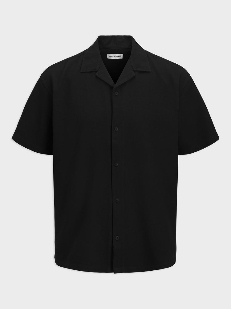 Ανδρικό πουκάμισο JJGLOBAL WAFFLE RESORT SHIRT 12295551 | 12295551