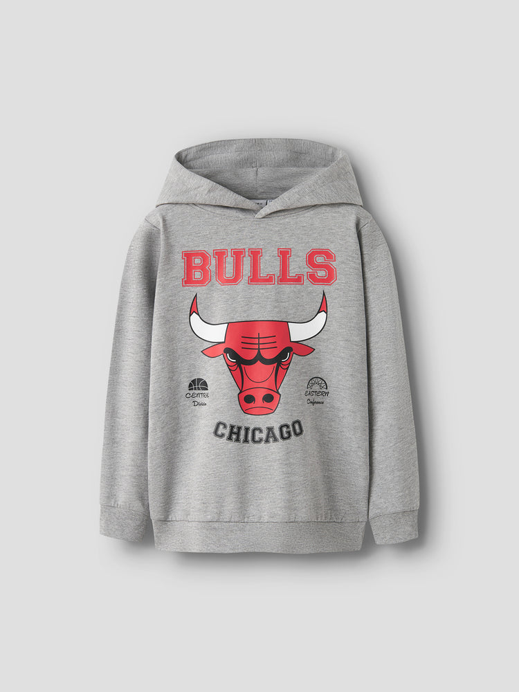 Εφηβική μπλούζα nba bulls NKMBAGGE NBA SWEAT WH BRU BOX 13252671 | 13252671