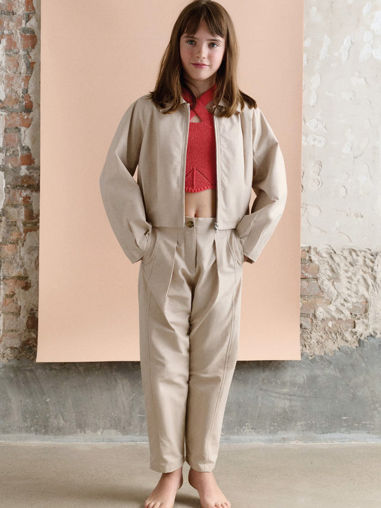 Εφηβικό παντελόνι καπαρντινέ | 26-06546-014