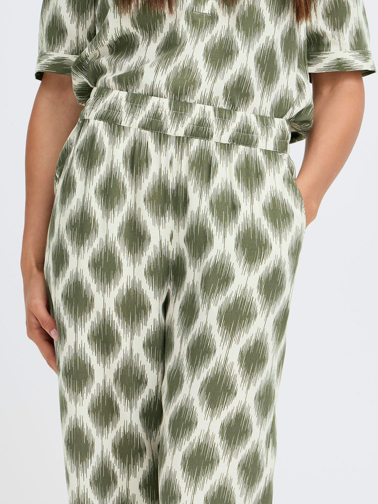 Γυναικεία ζιπ κιλότ εμπριμέ | 20811296