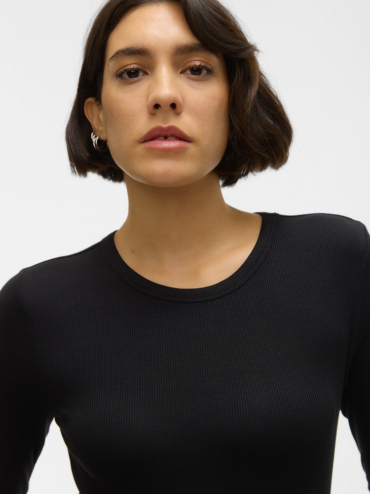 Γυναικεία μπλούζα ριπ AWIRWINA LS O-NECK TOP NOOS 10300893 | 10300893