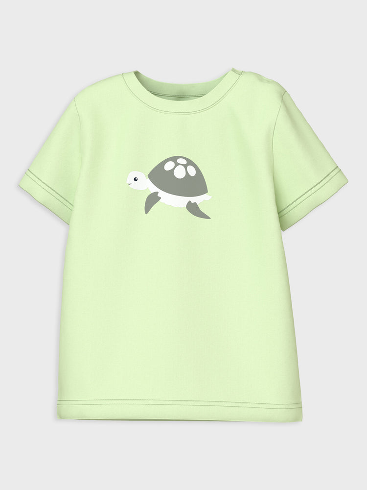 Βρεφική μπλούζα μακό turtle | 13229237