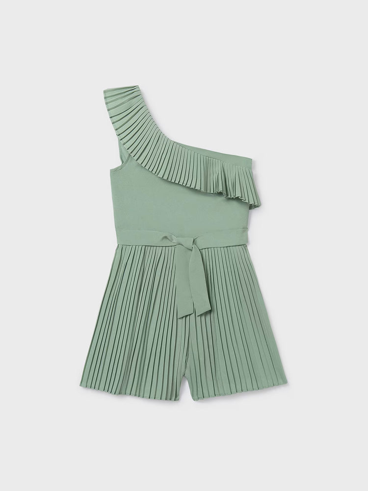 Εφηβικό ολόσωμο σορτς πλισέ | 26-06870-039