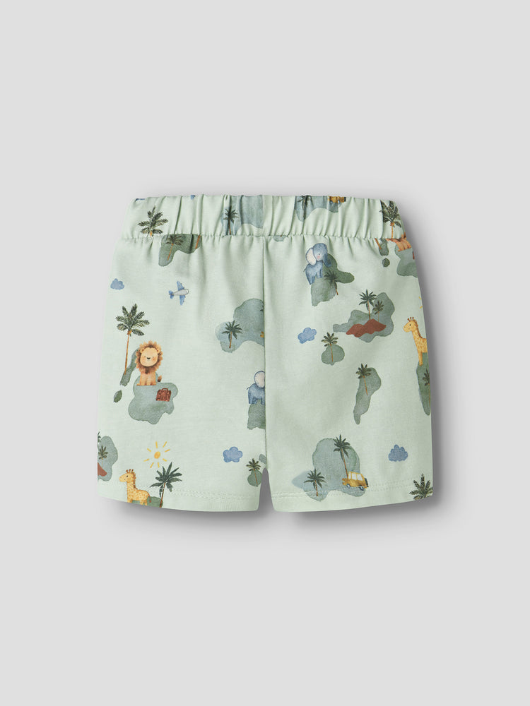 Βρεφική βερμούδα σταμπωτή NBMHELLO SHORTS 13255900 | 13255900