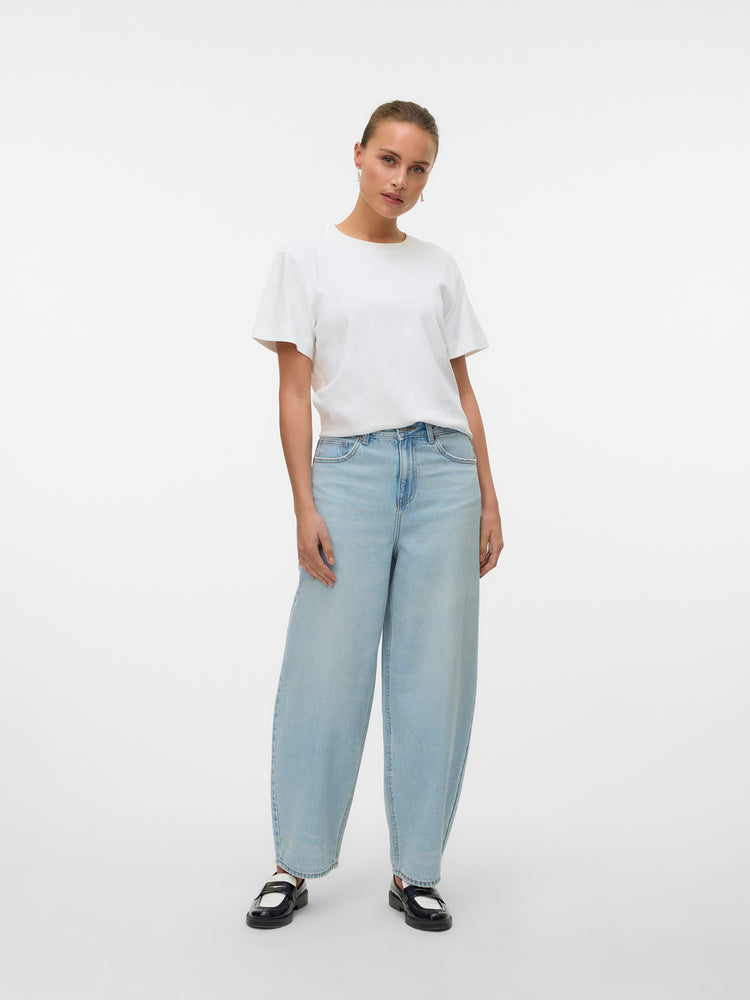 Γυναικείο παντελόνι τζιν VMBILLIE HR BARREL ANK JEANS LI3146 NOOS 10330900 | 10330900