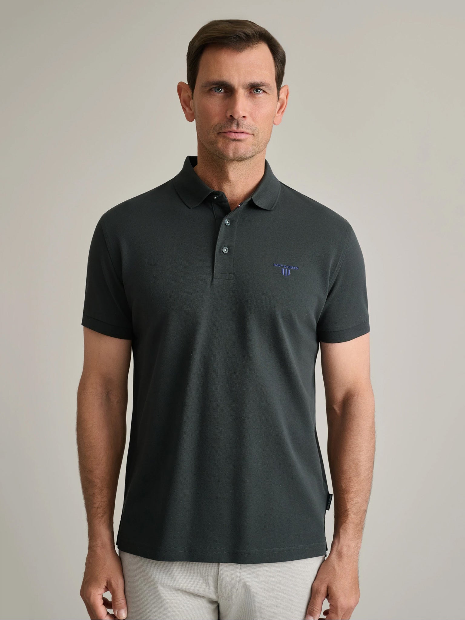 Ανδρικό polo deepest green 24TS.003/PL | 24TS.003/PL