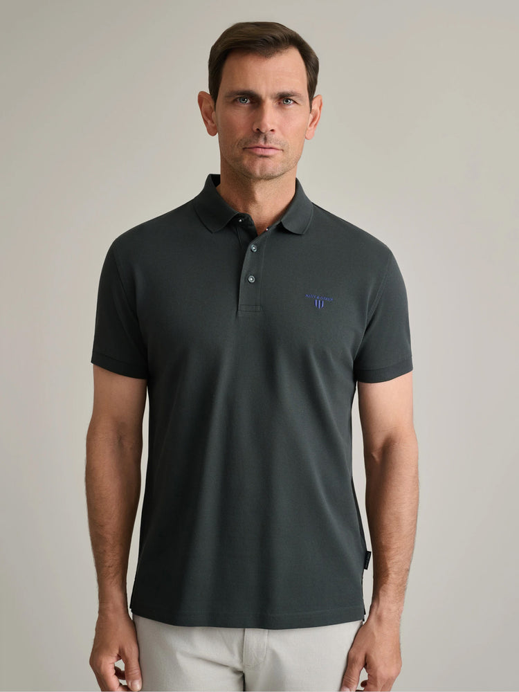 Ανδρικό polo deepest green | 24TS.003/PL