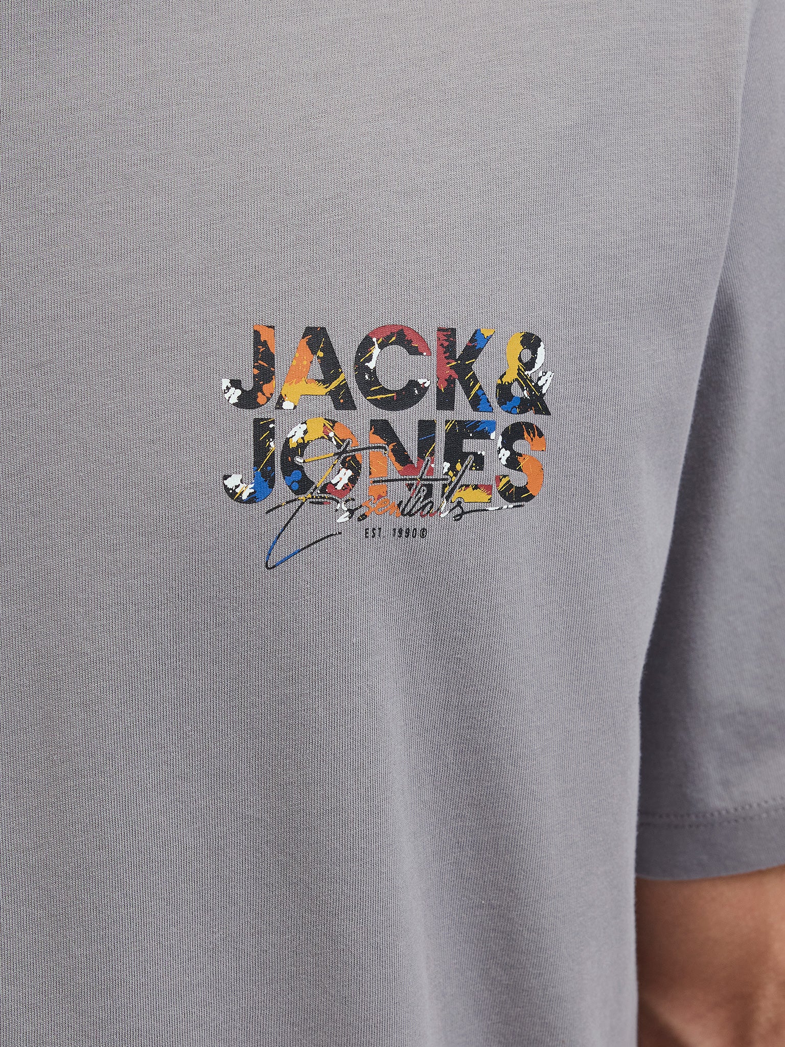 Ανδρικό t-shirt JJGEPLAS TEE SS CREW NECK LN 12278523 | 12278523